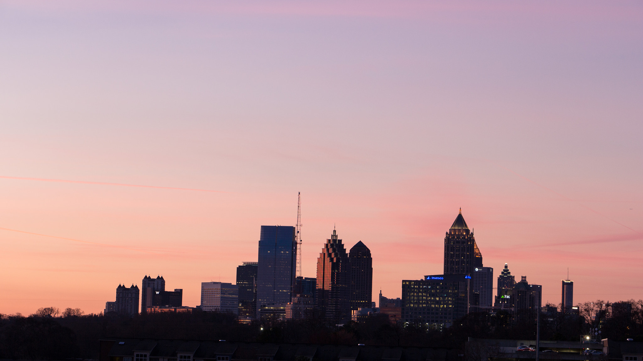 Canon EOS M sample photo. Atlanta skyline - buckhead photography
