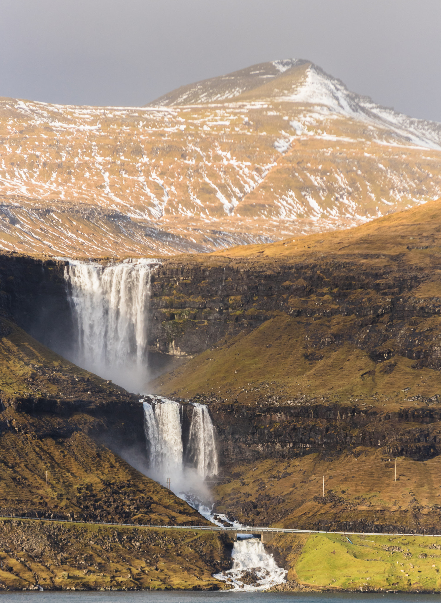 Nikon D750 sample photo. Waterfall photography