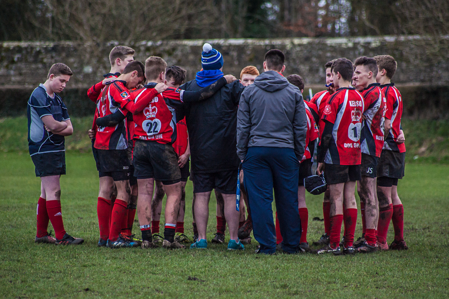 Canon EOS-1D Mark II sample photo. Kelso high school rugby photography
