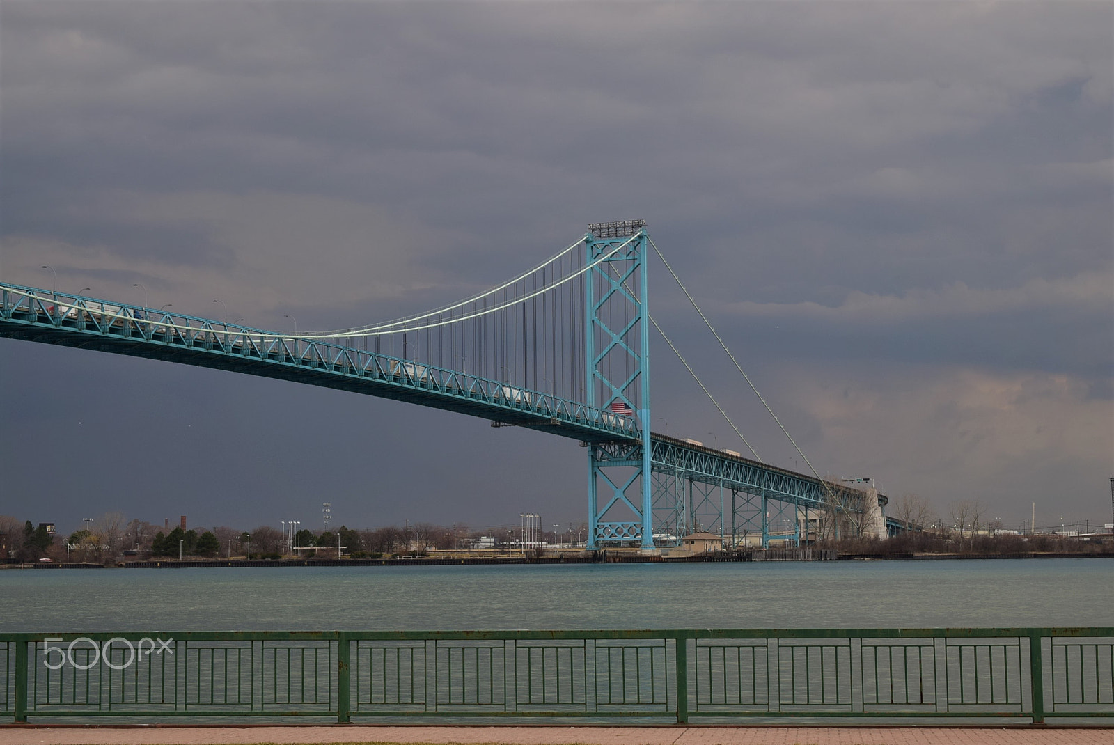 Nikon AF-S DX Micro Nikkor 40mm F2.8 sample photo. Ambassador bridge (windsor / detriot) photography