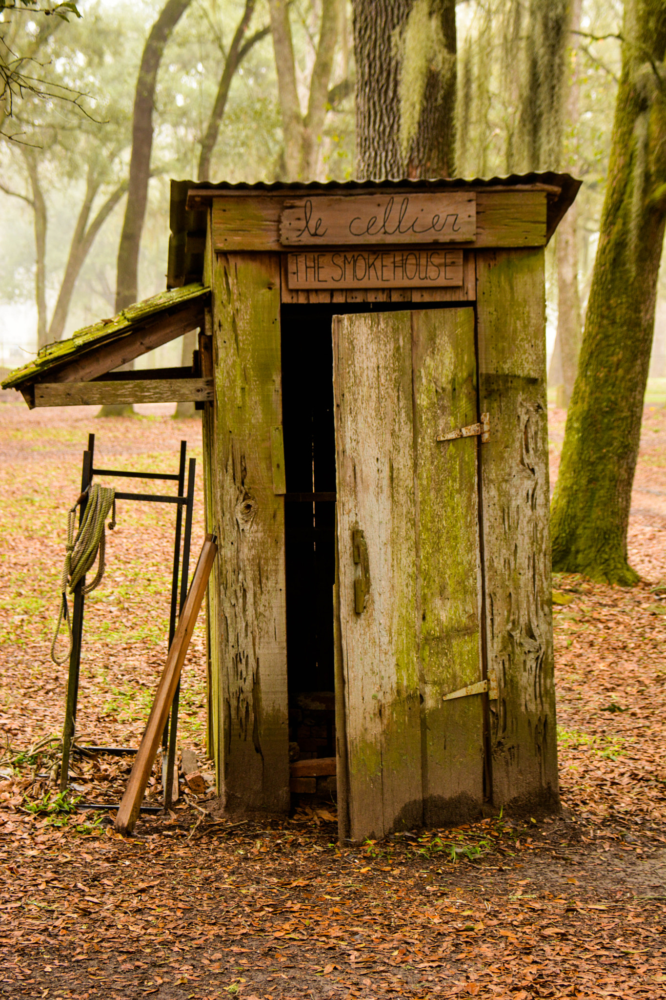 Nikon D7100 + Nikon AF-S DX Nikkor 18-300mm F3.5-5.6G ED VR sample photo. Decaying outhouse photography