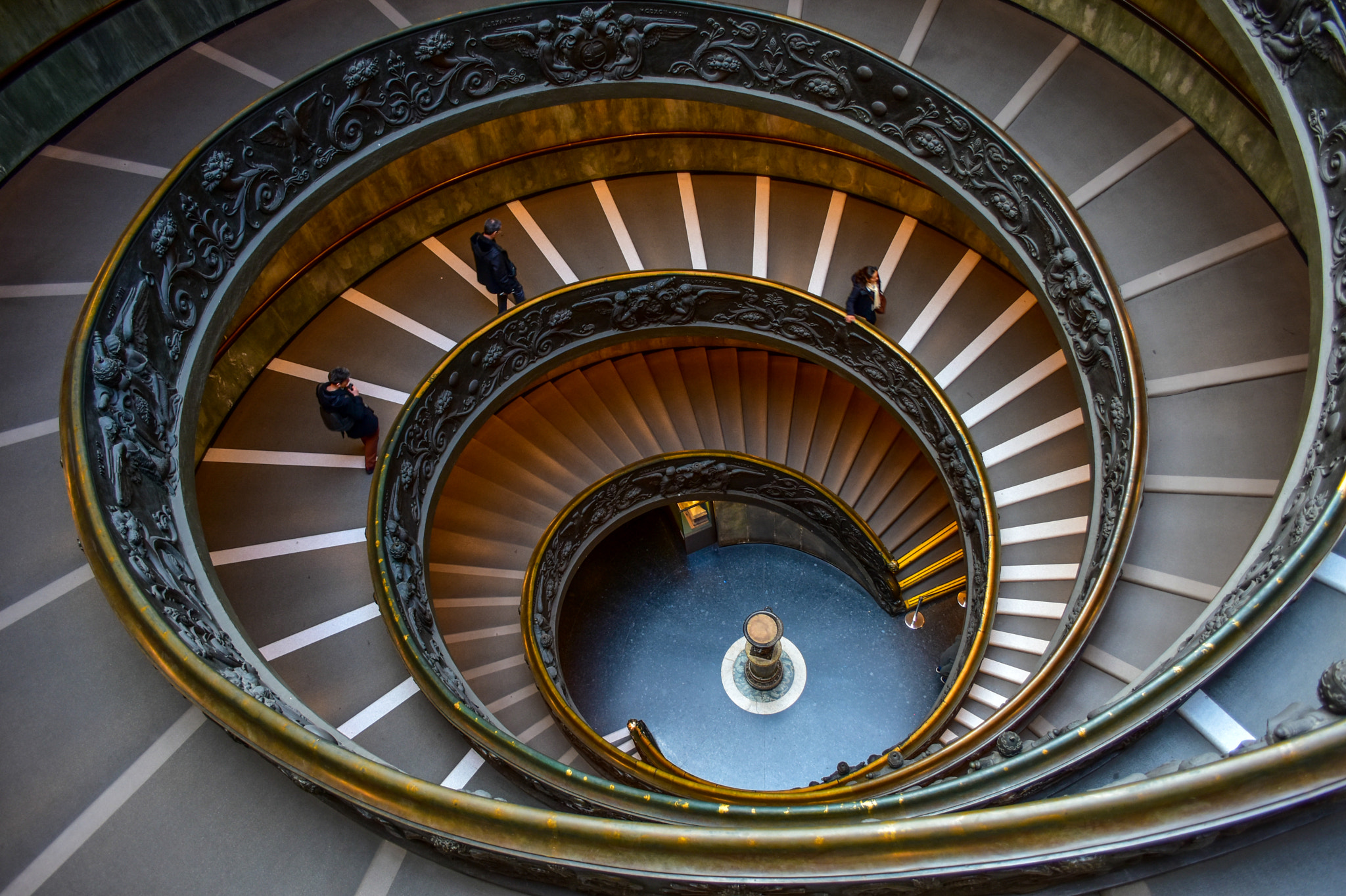 Nikon D7200 sample photo. Vatican staircase photography