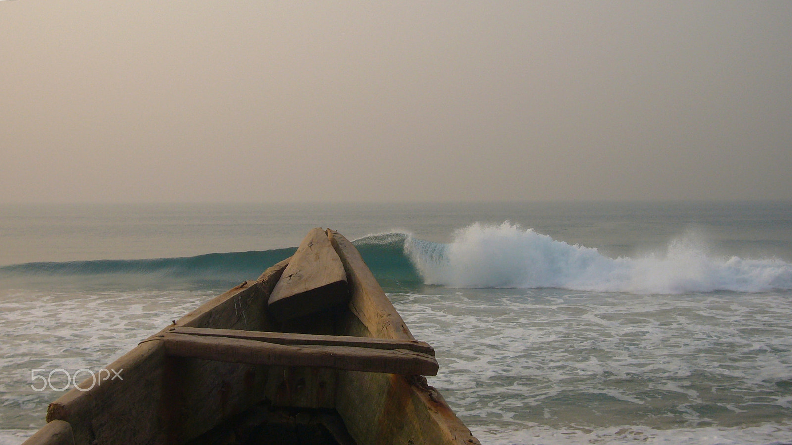 Panasonic DMC-FX01 sample photo. Pirogue at dawn photography