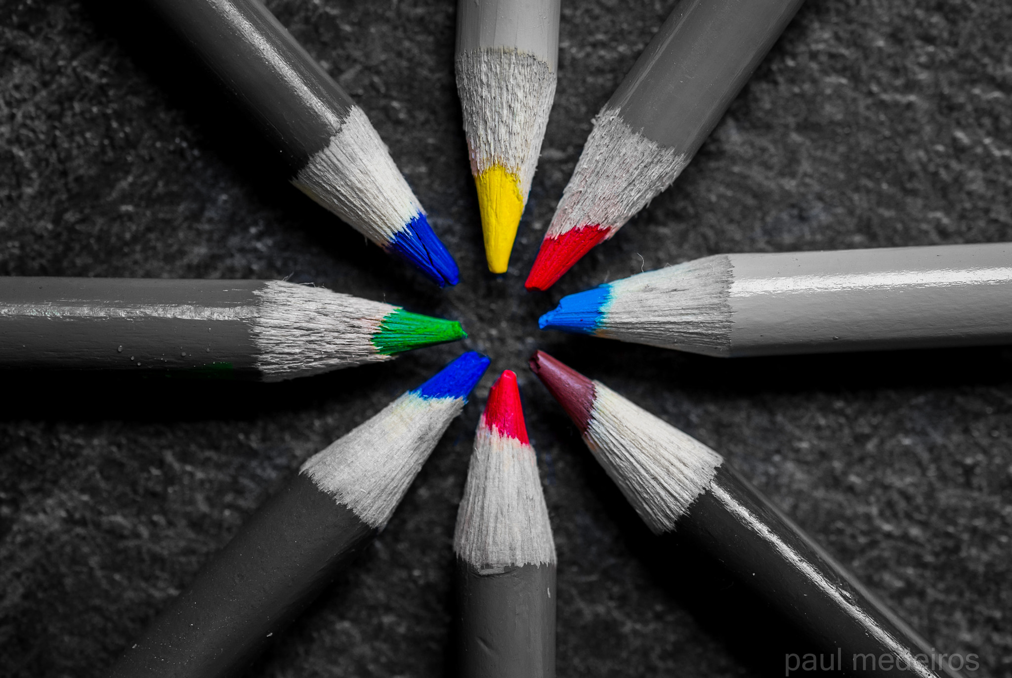 Sigma 105mm F2.8 EX DG OS HSM sample photo. Pencils photography