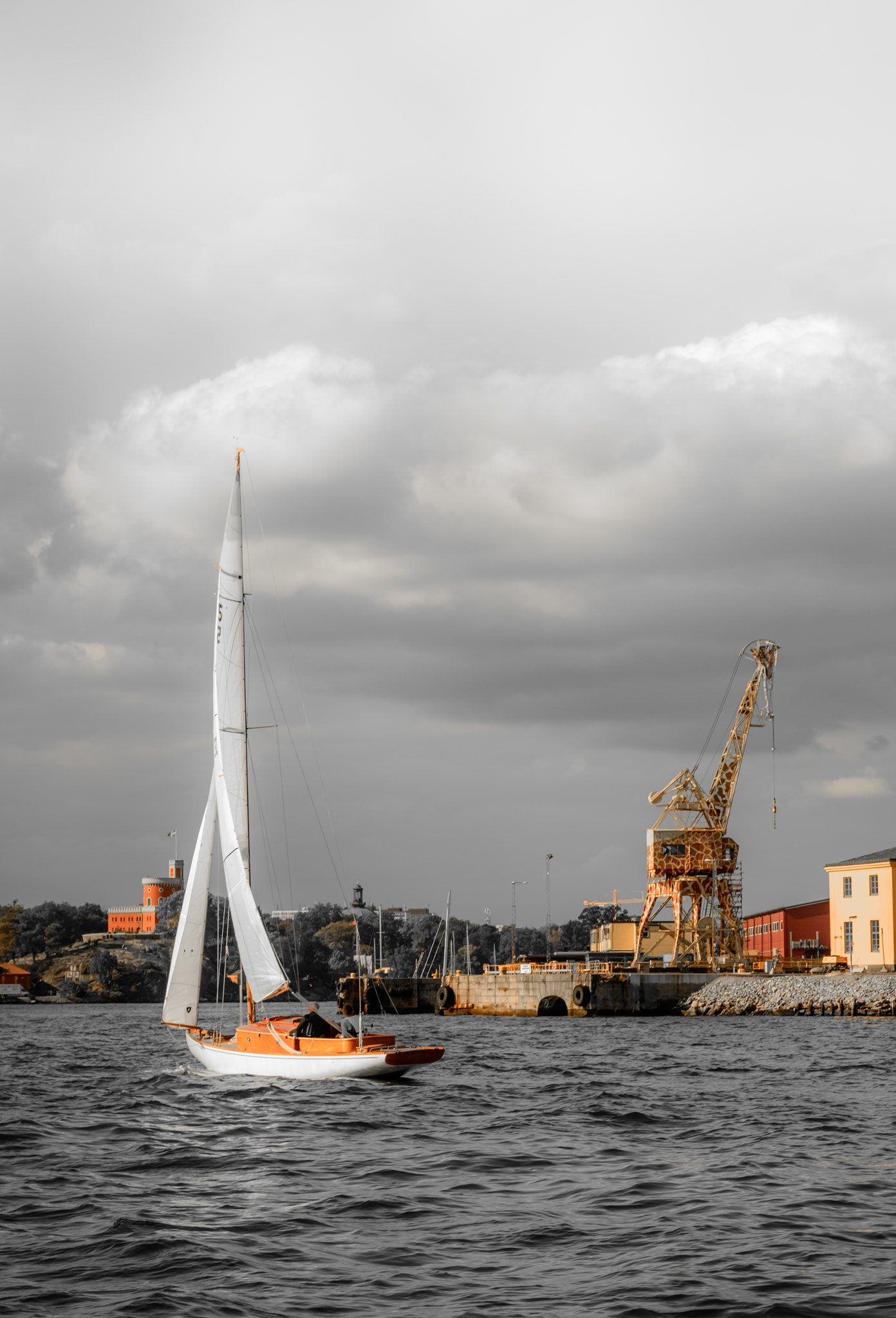 Nikon D7100 + Sigma 50mm F1.4 DG HSM Art sample photo. Stockholm, by the sea photography