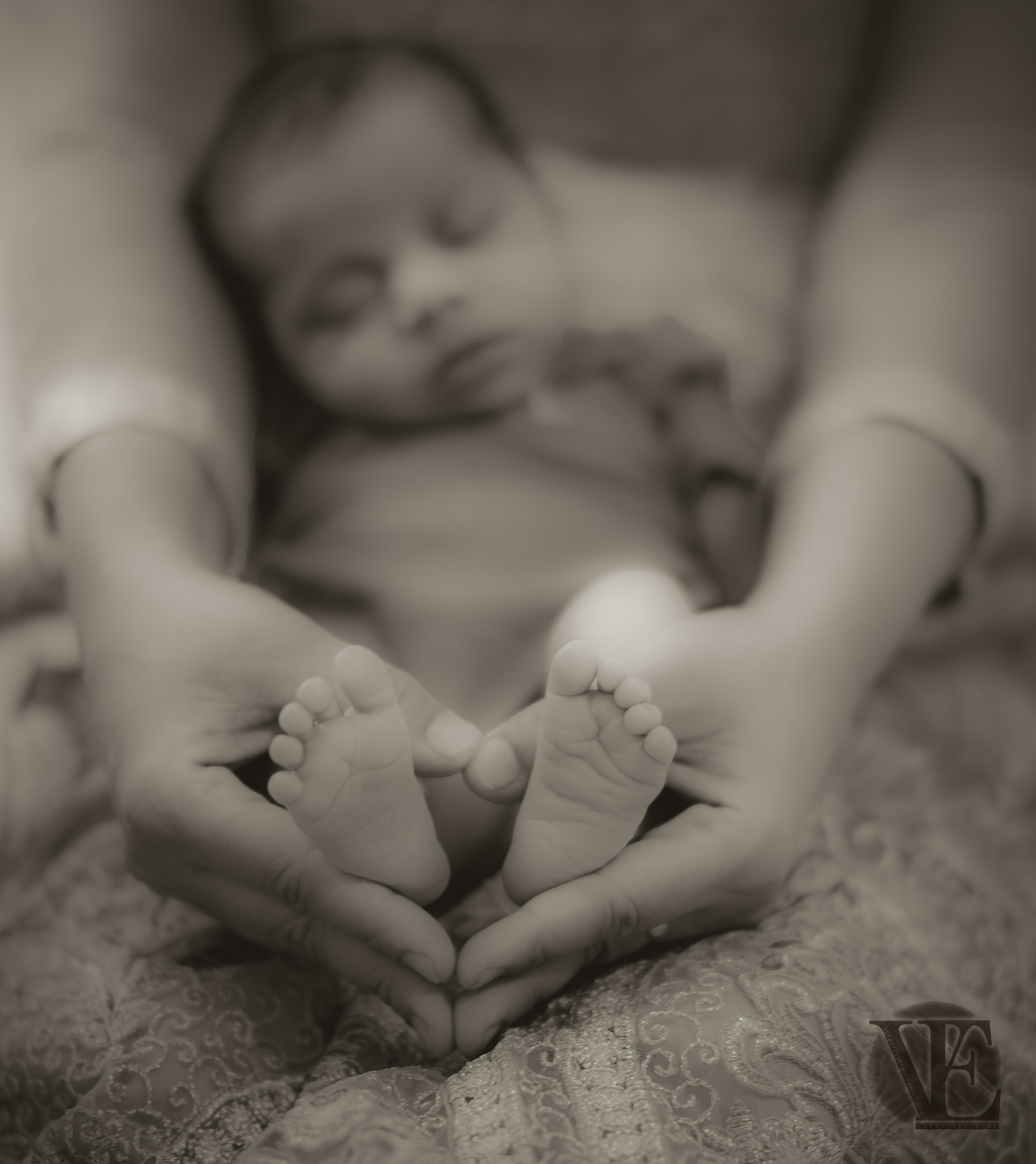 Sigma 50mm F1.4 EX DG HSM sample photo. Tiny footprints in my heart photography