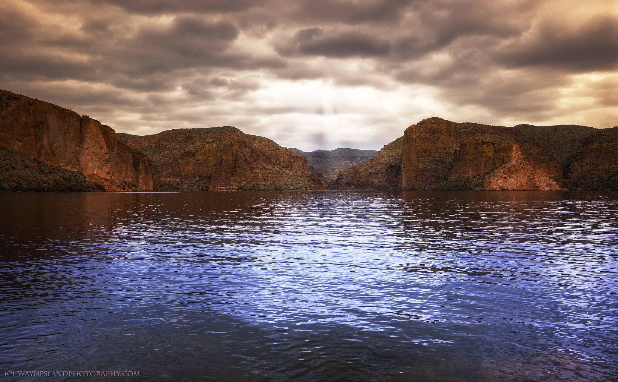 Canon EF 17-40mm F4L USM sample photo. Rainy canyon lake photography