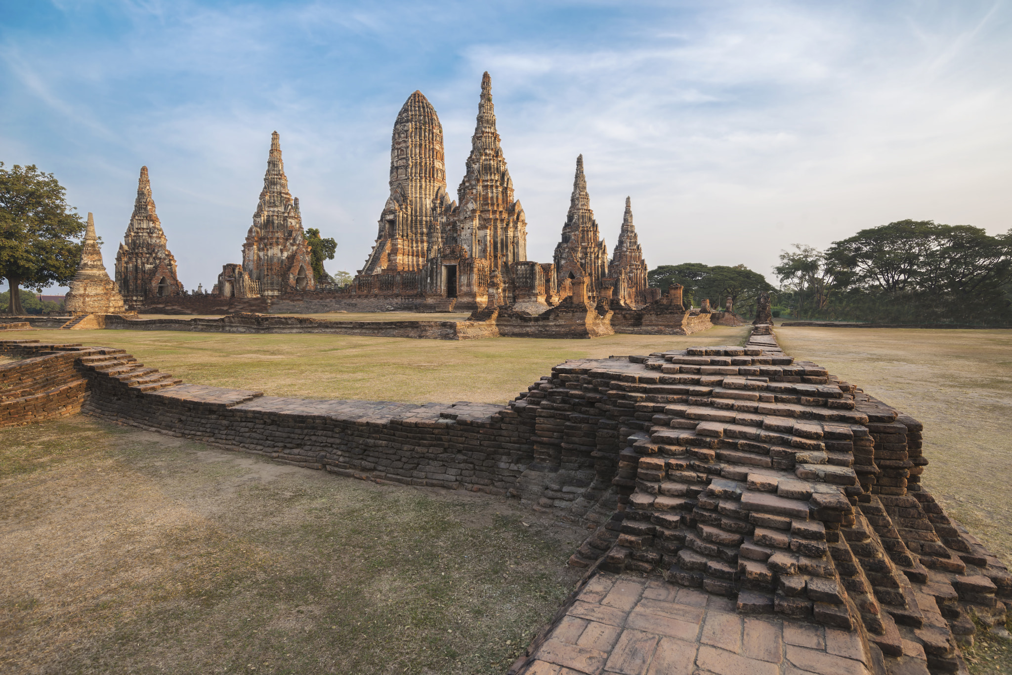 Nikon D800 sample photo. Temple in ayutthaya historical park thailand photography