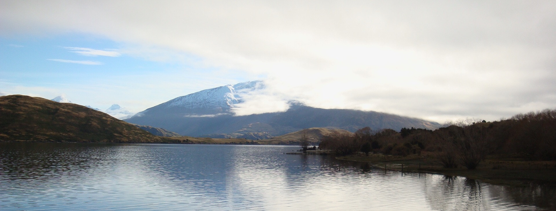 Sony Cyber-shot DSC-W150 sample photo. Cloud kissing snow - new zealand photography