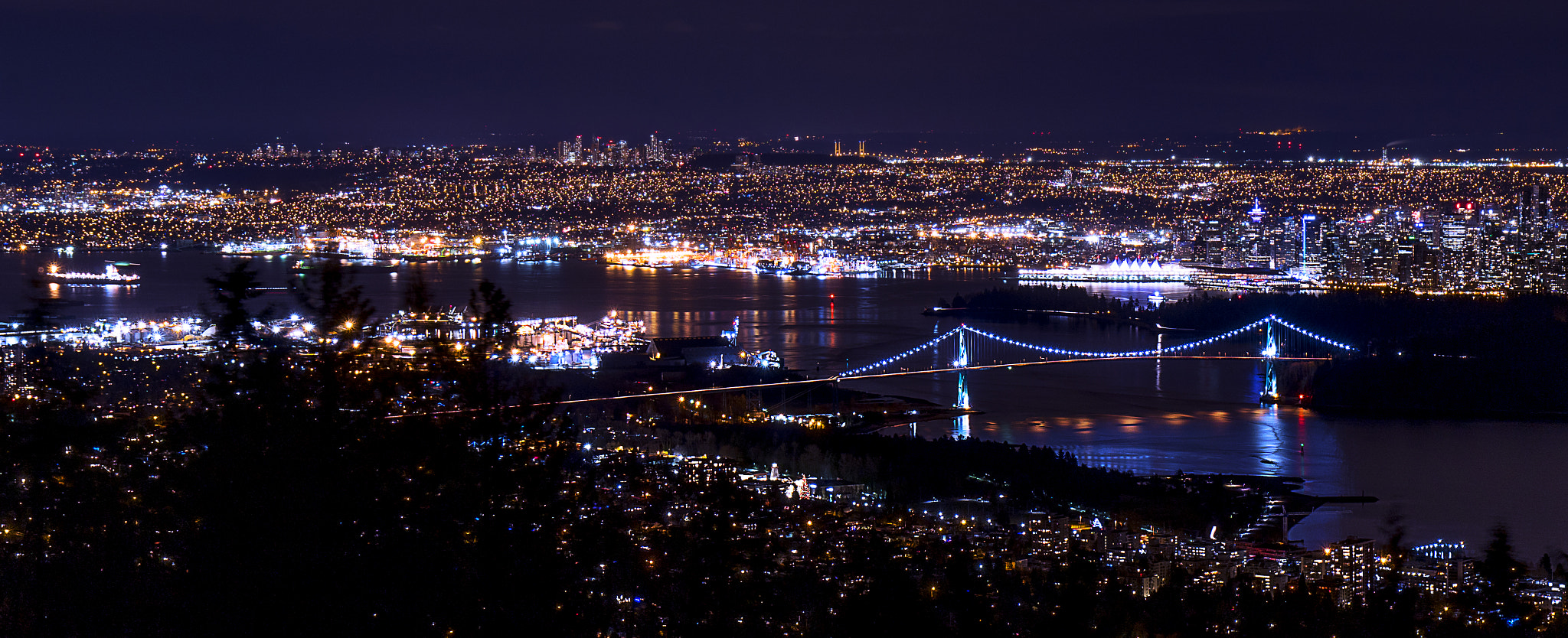 Sony a6500 sample photo. Big city lights photography