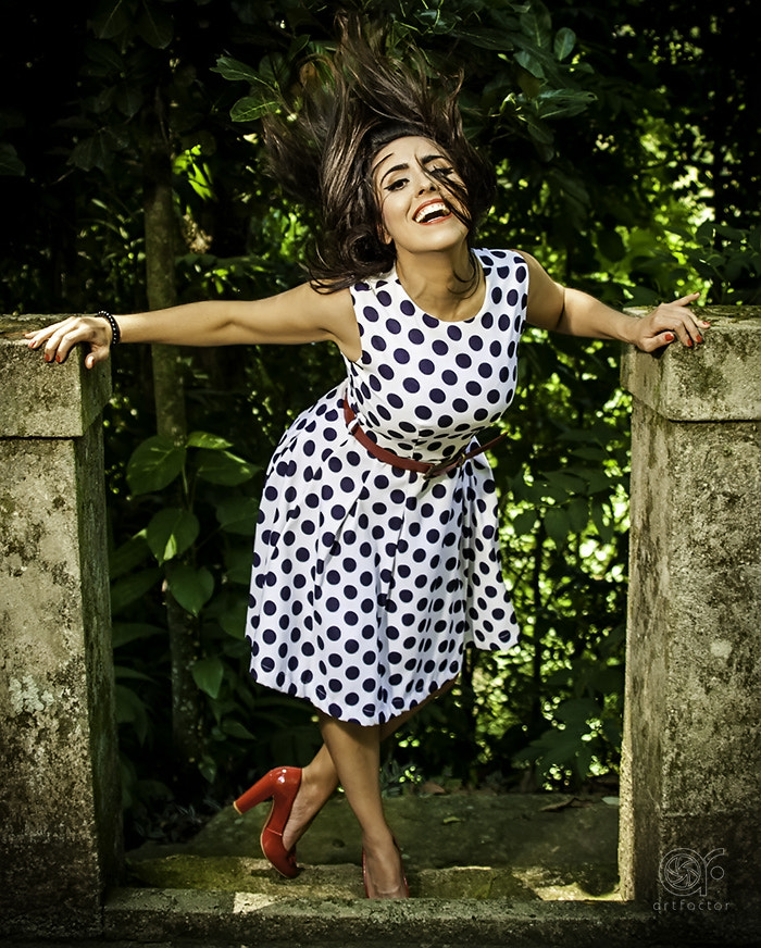 Nikon D700 sample photo. Pin-up photography