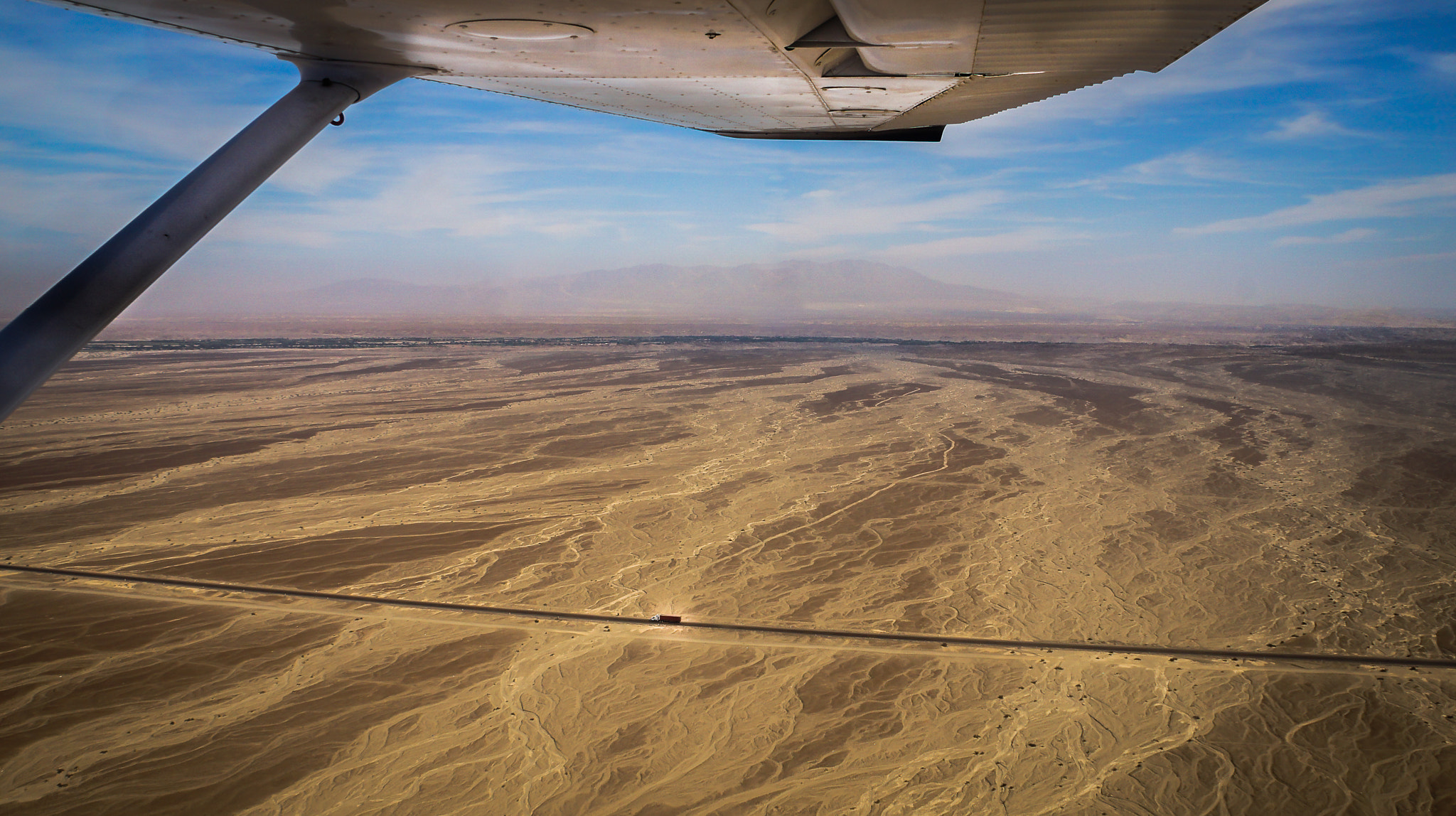 Sony Alpha NEX-C3 + Sony E 18-55mm F3.5-5.6 OSS sample photo. Nazca flight, peru photography