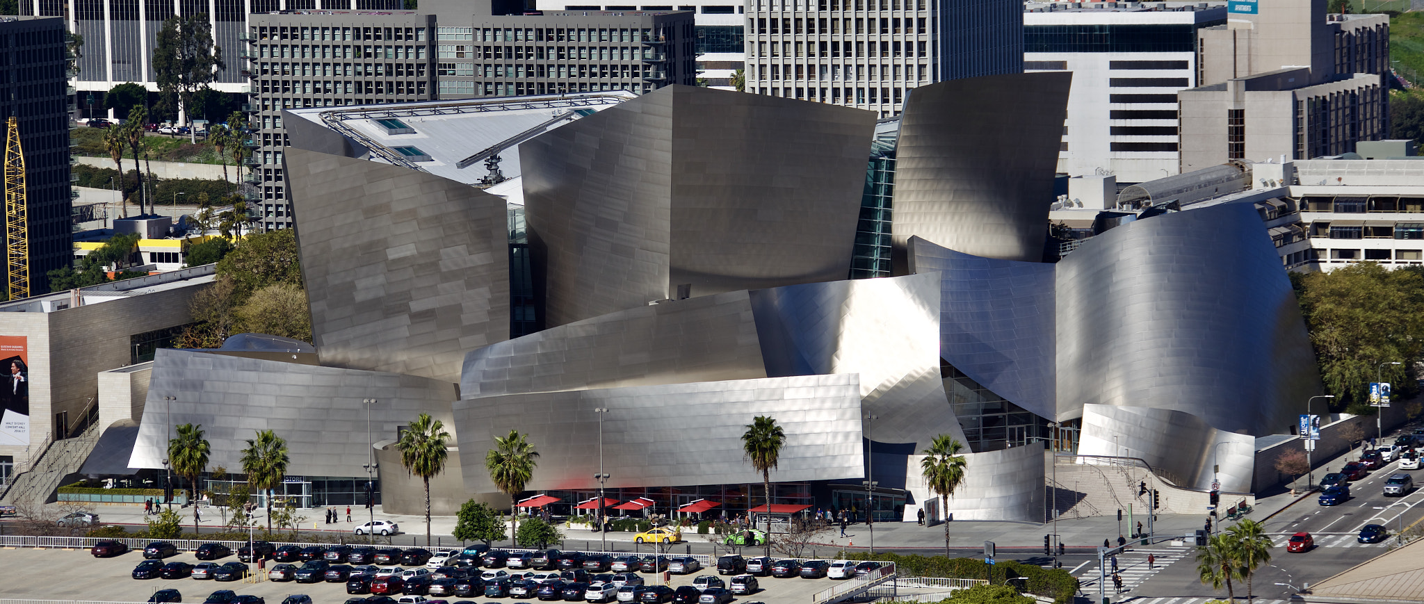 Canon EF 28-300mm F3.5-5.6L IS USM sample photo. Walt disney concert hall photography
