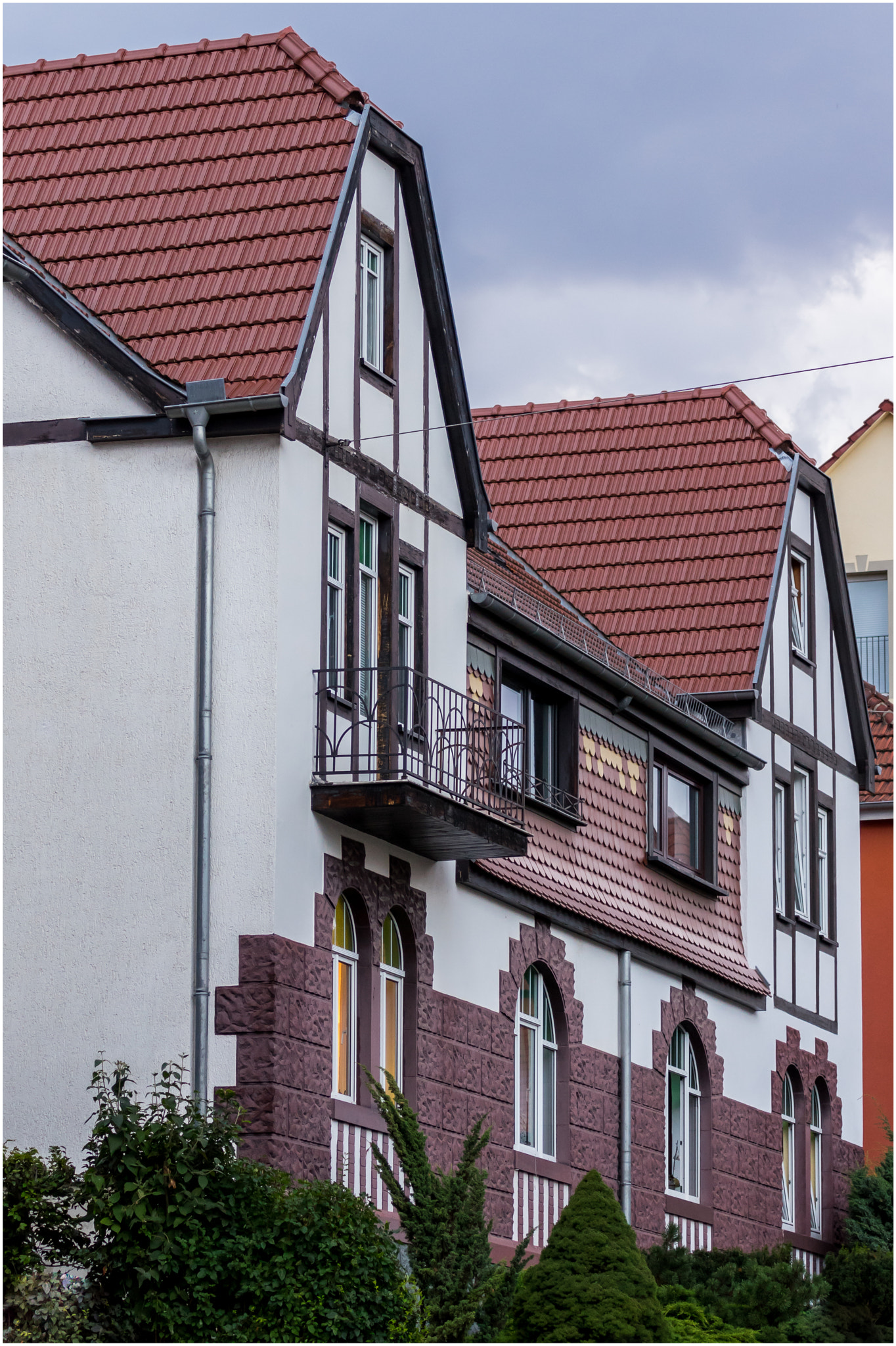 Pentax K-3 sample photo. Half-timbered house photography