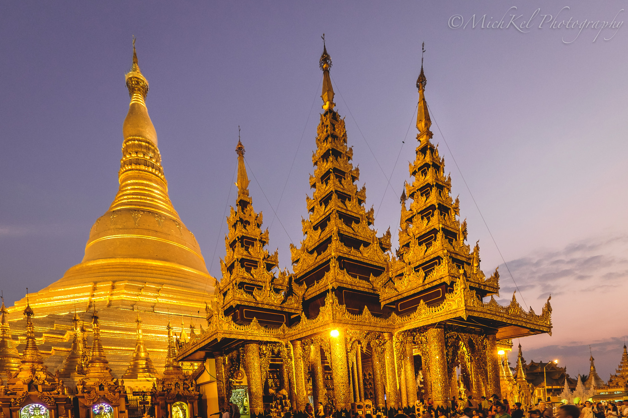 Fujifilm X-E2 + Fujifilm XF 10-24mm F4 R OIS sample photo. Shwedagon pagoda photography