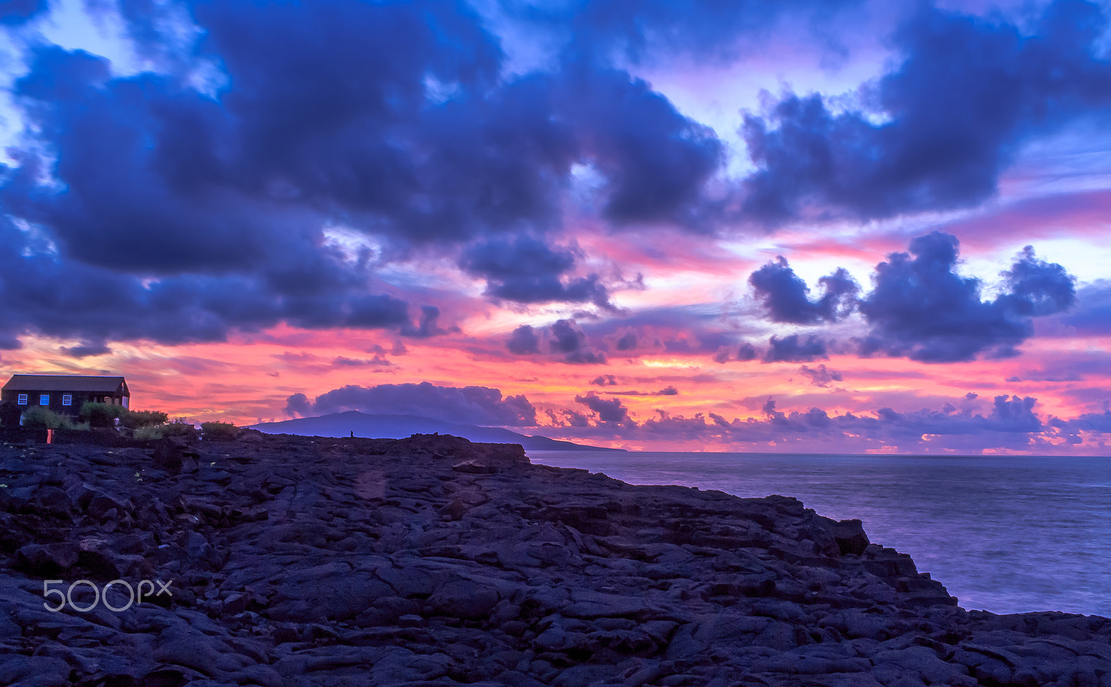 Canon EOS 650D (EOS Rebel T4i / EOS Kiss X6i) sample photo. Pico, azores sunset 2 photography