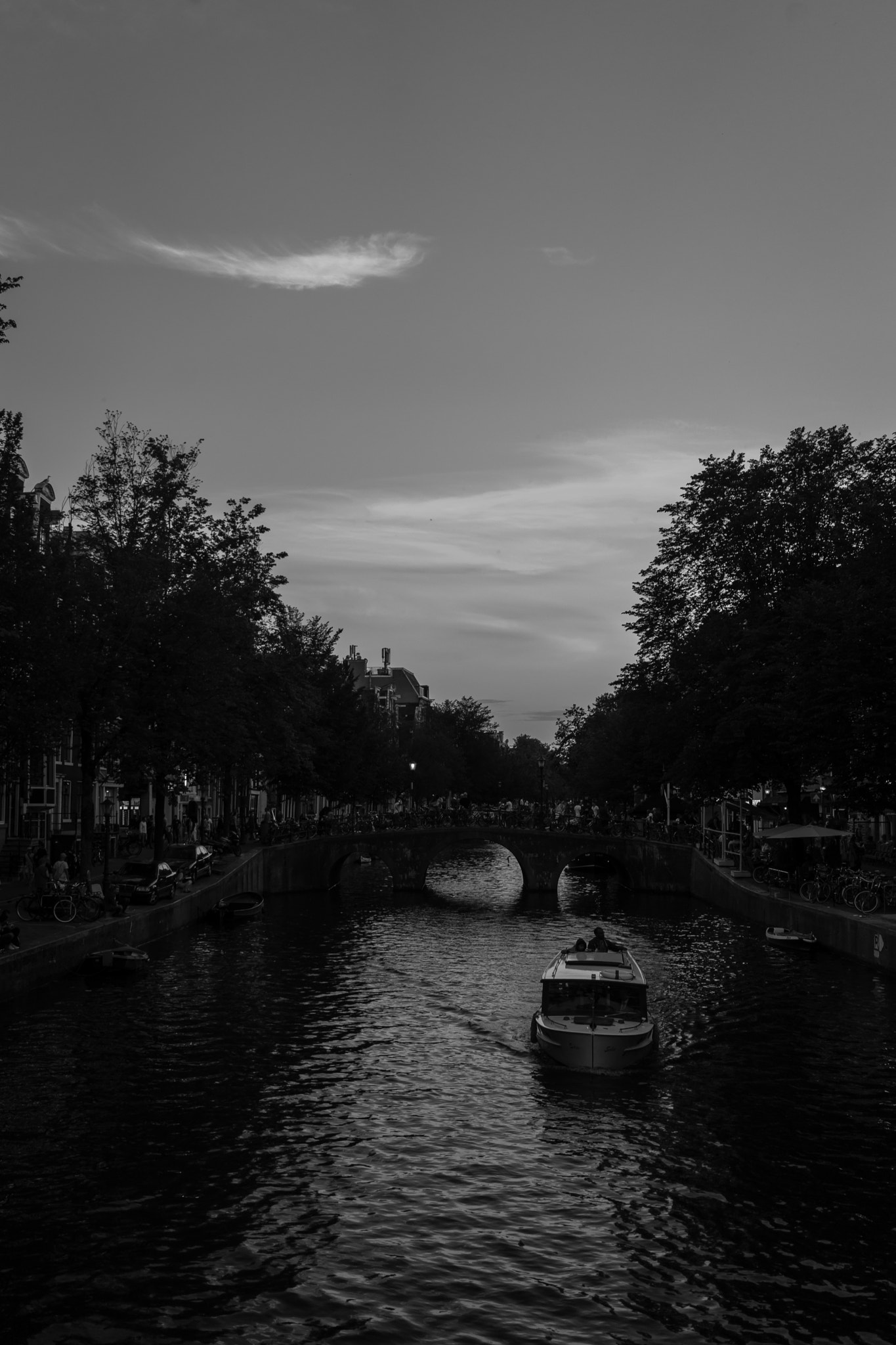 Sony a7 + Sony Sonnar T* FE 35mm F2.8 ZA sample photo. Amsterdam canal photography