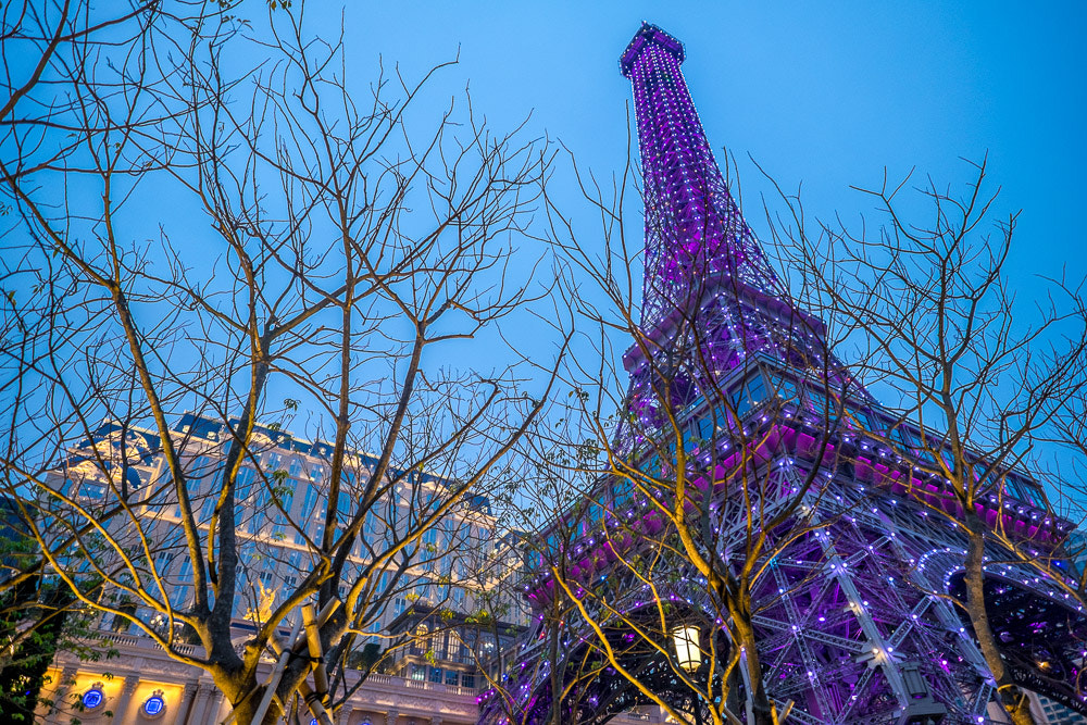 Fujifilm X-T1 + Fujifilm XF 14mm F2.8 R sample photo. The parisian macao photography