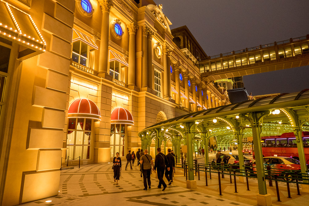 Fujifilm X-T1 + Fujifilm XF 14mm F2.8 R sample photo. The parisian macao photography
