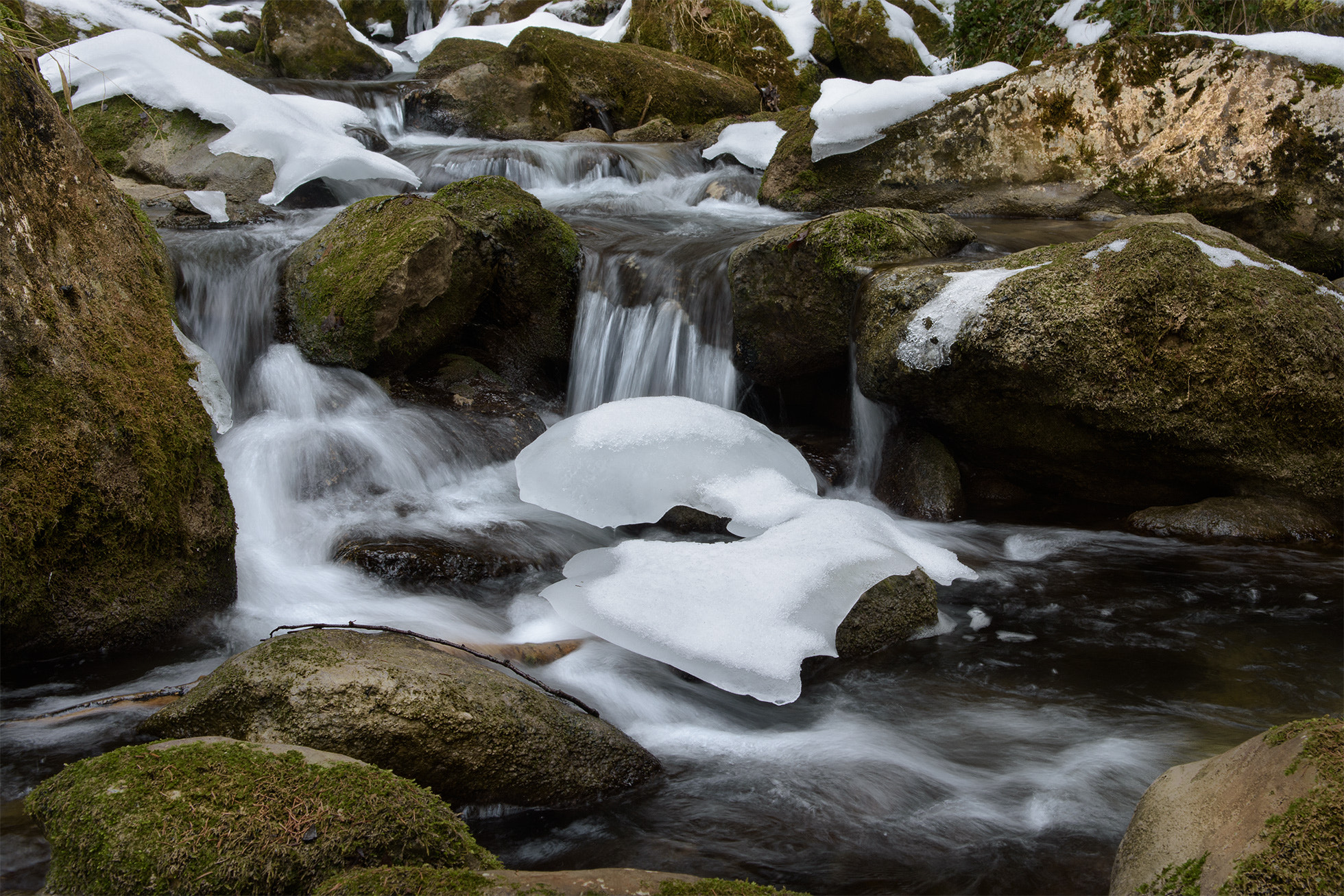 Nikon D7200 sample photo. Rushing stream photography