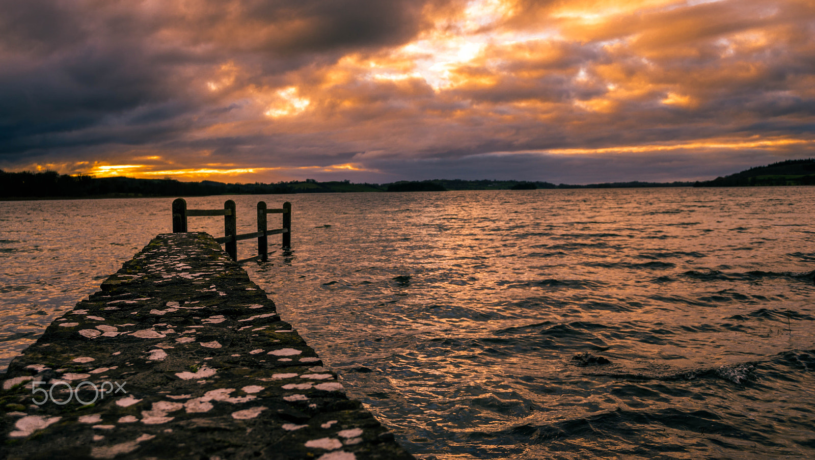 Nikon D610 sample photo. Sunset on the lake photography