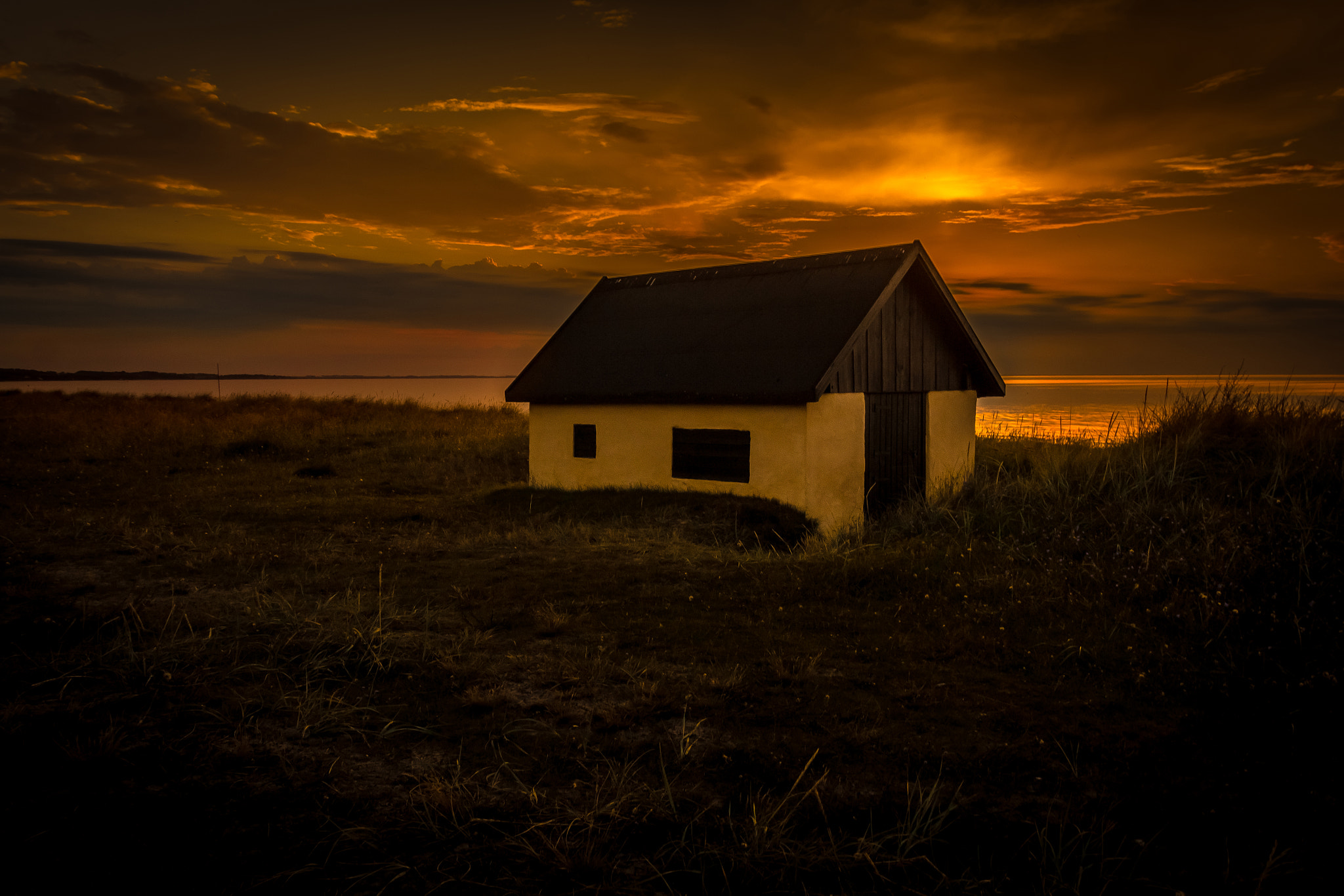 Canon EOS 60D sample photo. Sunset at fjellerup photography