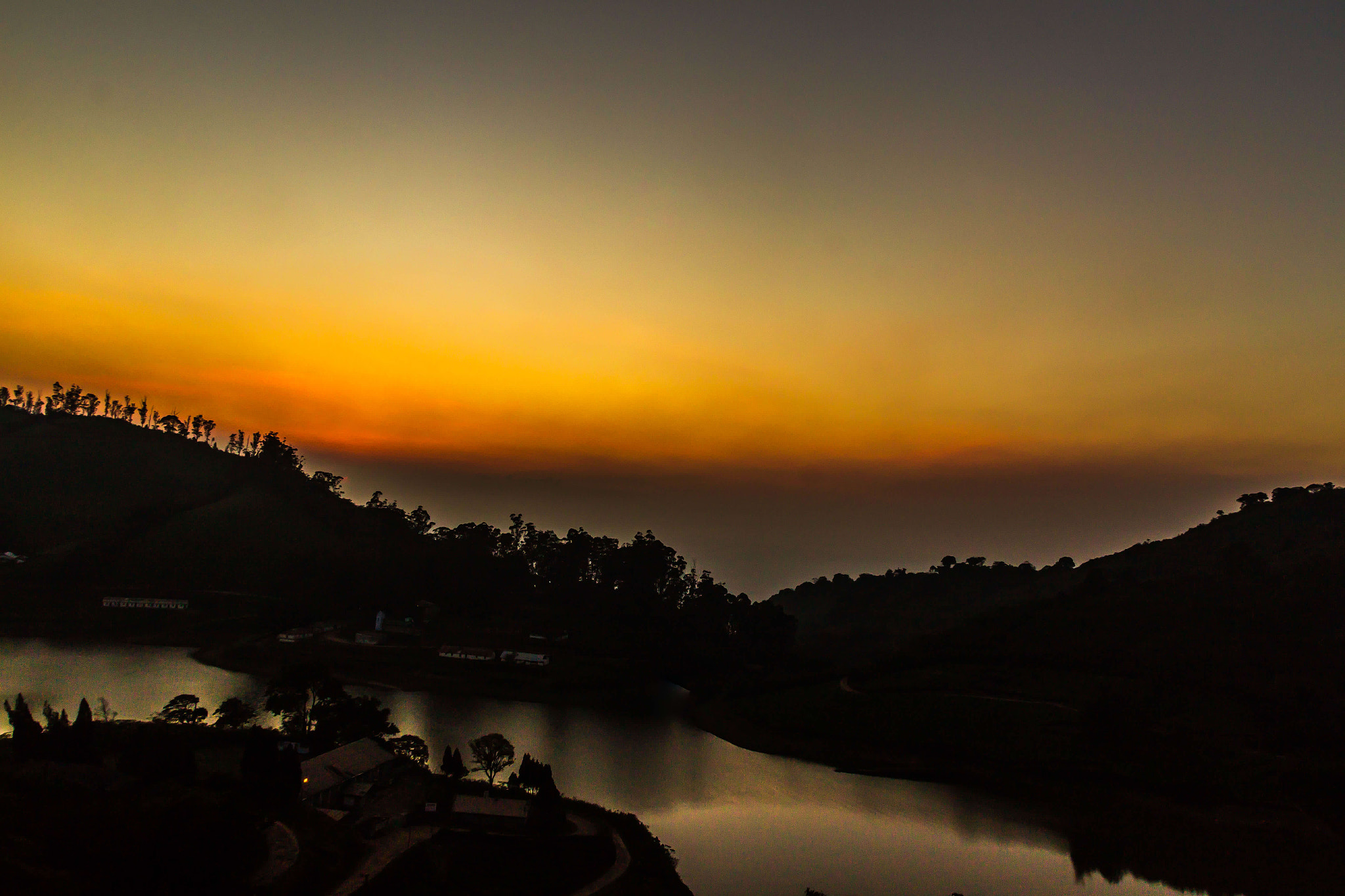 Sigma 18-200mm f/3.5-6.3 DC OS sample photo. Sunset,megamalai photography
