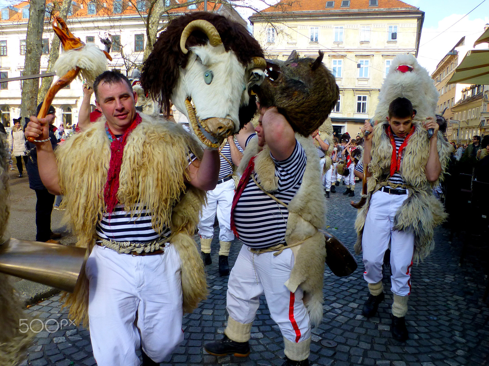 Panasonic DMC-TZ31 sample photo. Ljubljana carnival zvoncari () photography