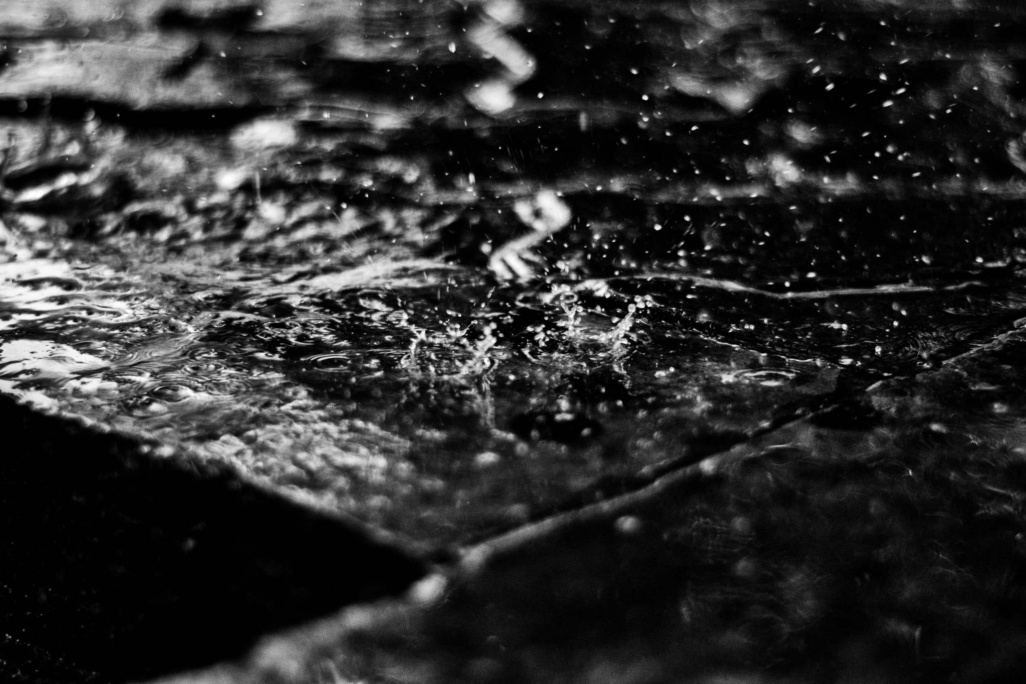 Sony a6000 + Minolta AF 50mm F1.7 sample photo. Rain drops photography