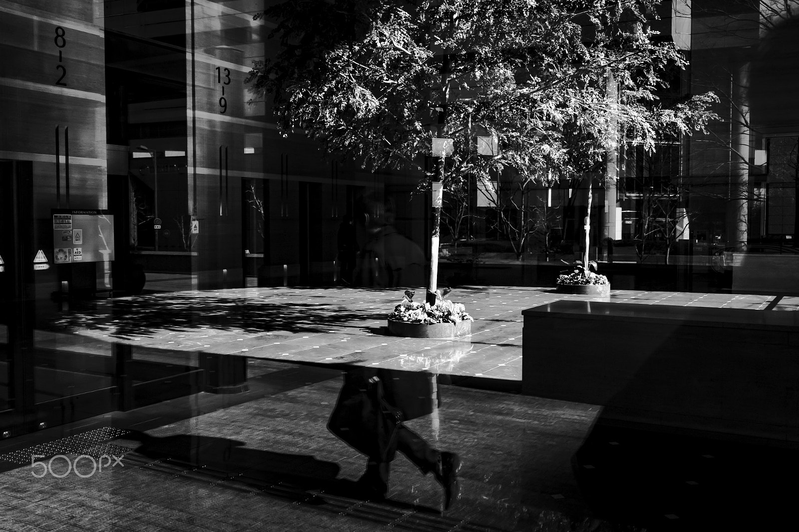 Leica M-Monochrom sample photo. An invisible person photography