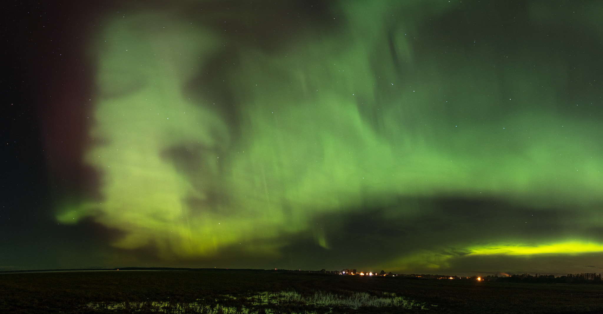 Pentax K-S2 sample photo. Estonia aurora photography