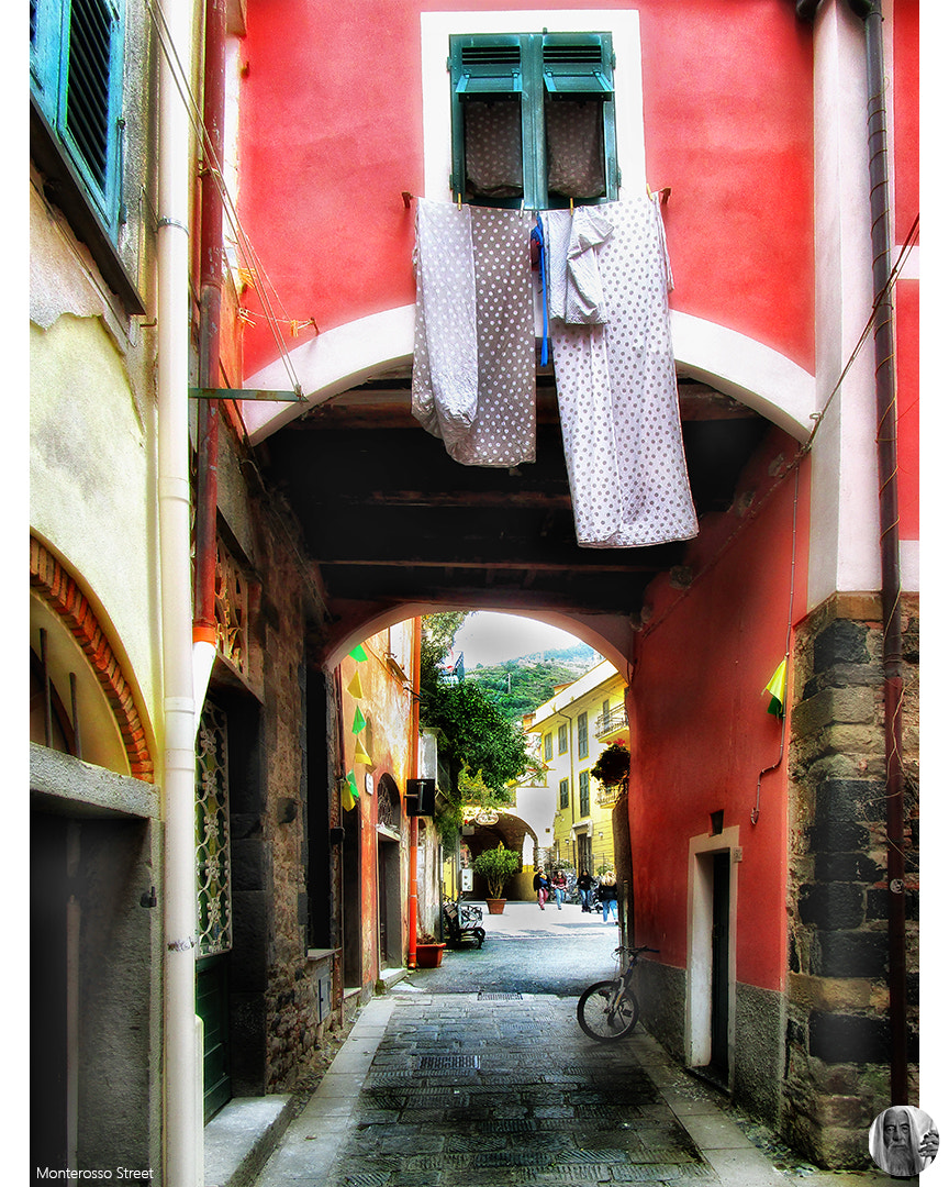 Canon PowerShot ELPH 190 IS (IXUS 180 / IXY 190) sample photo. Monterosso street photography