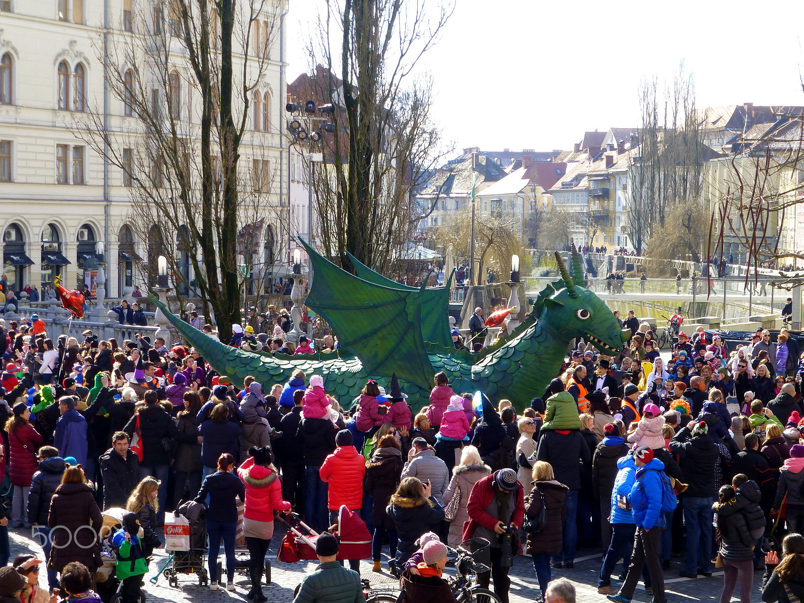 Panasonic DMC-TZ31 sample photo. Ljubljana carnival dragon () photography