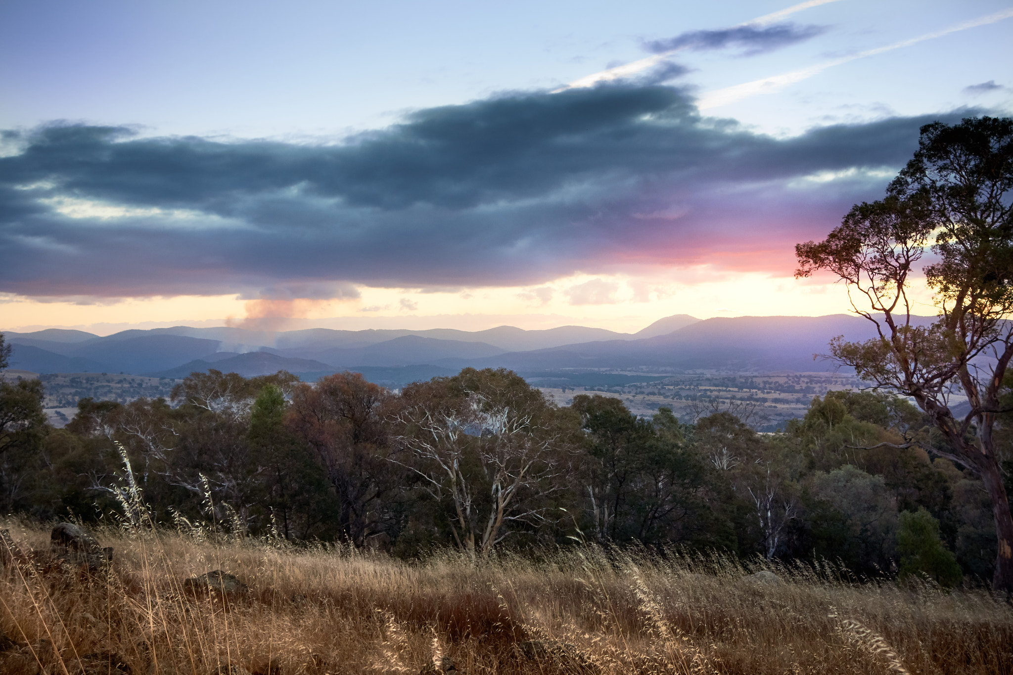 Sony Cyber-shot DSC-RX100 + Sony Cyber-shot DSC-RX100 sample photo. Canberra sunset photography