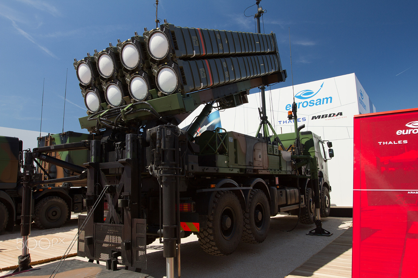 Canon EF 16-35mm F2.8L II USM sample photo. Multiple launch rocket system photography