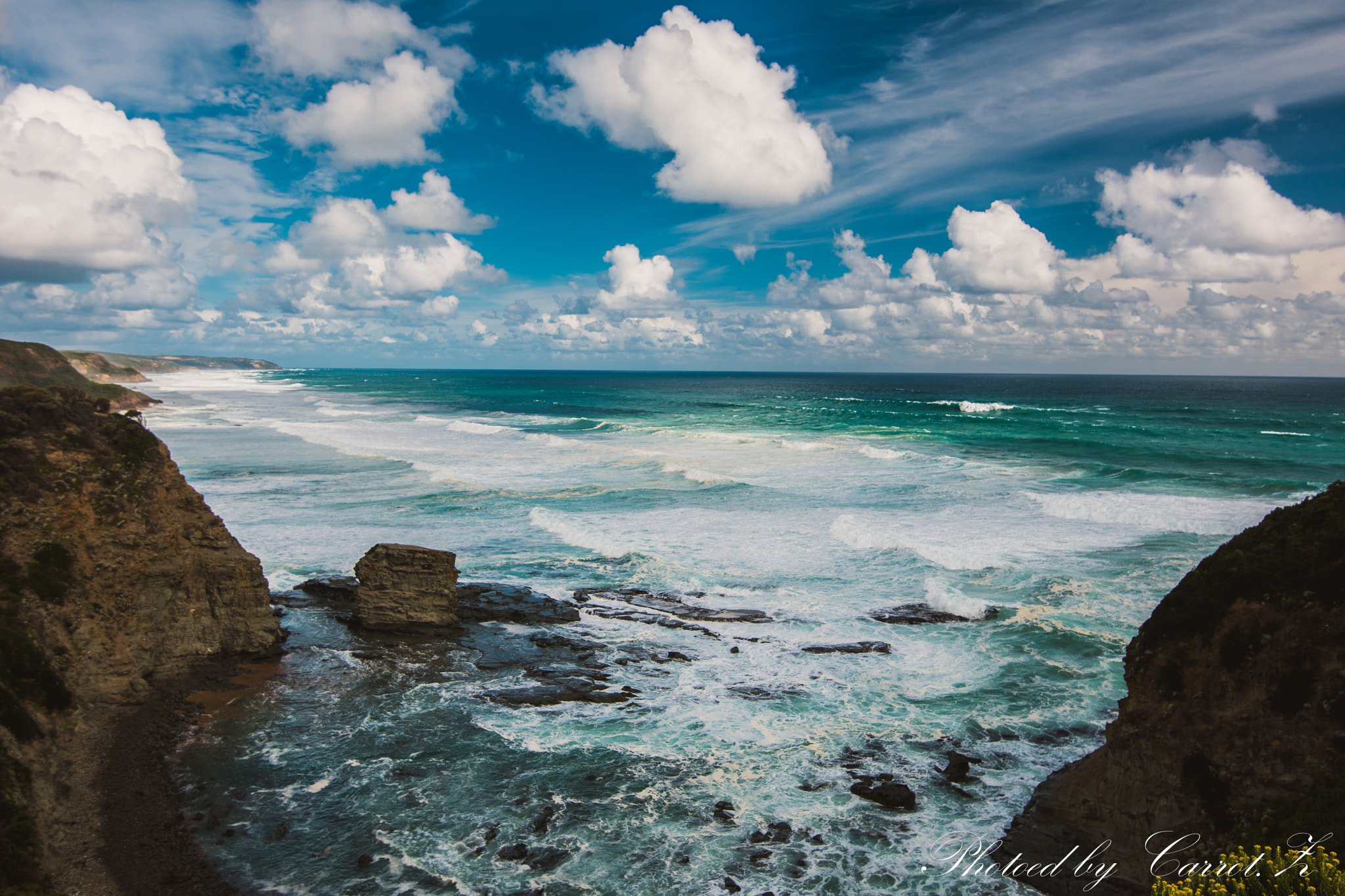 Nikon AF-S Nikkor 16-35mm F4G ED VR sample photo. Great ocean walk photography