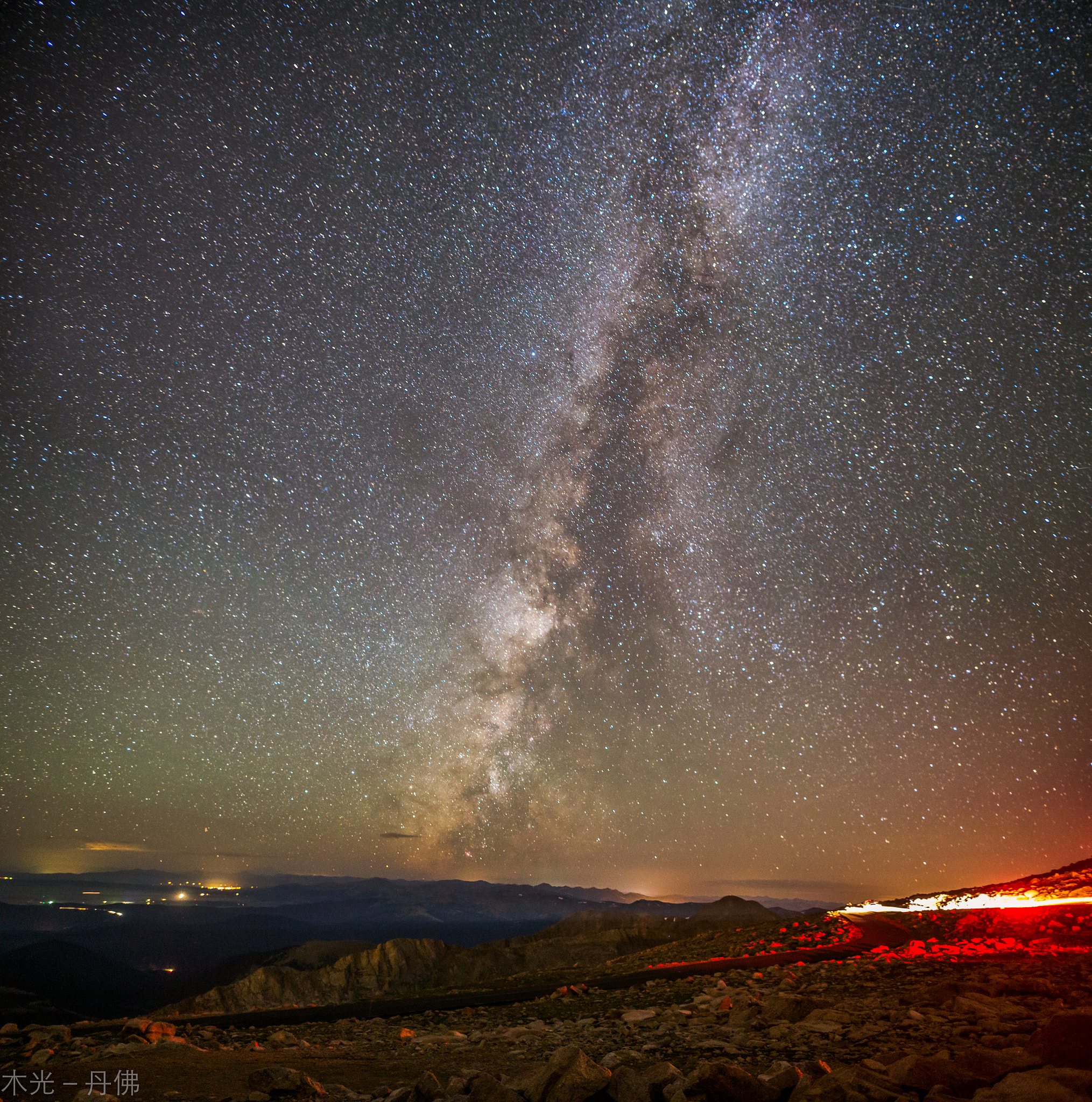 Canon EOS 6D sample photo. Milkway at mt evans photography