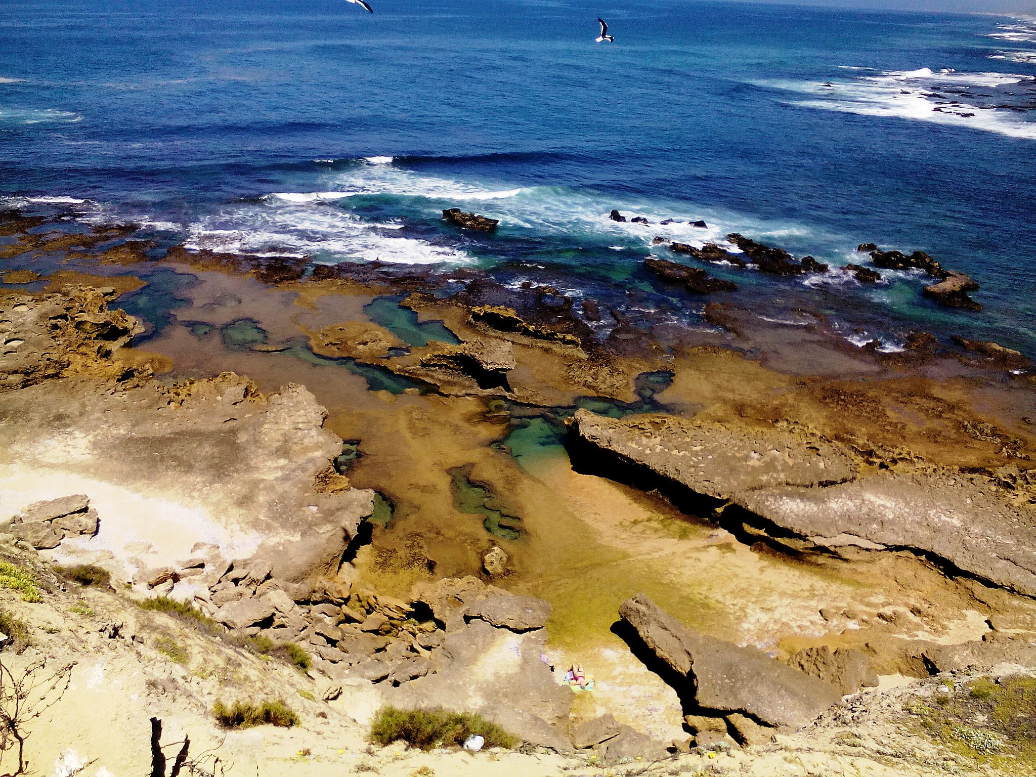 Lenovo A5500-H sample photo. Aerial view,gerickes point,south africa photography