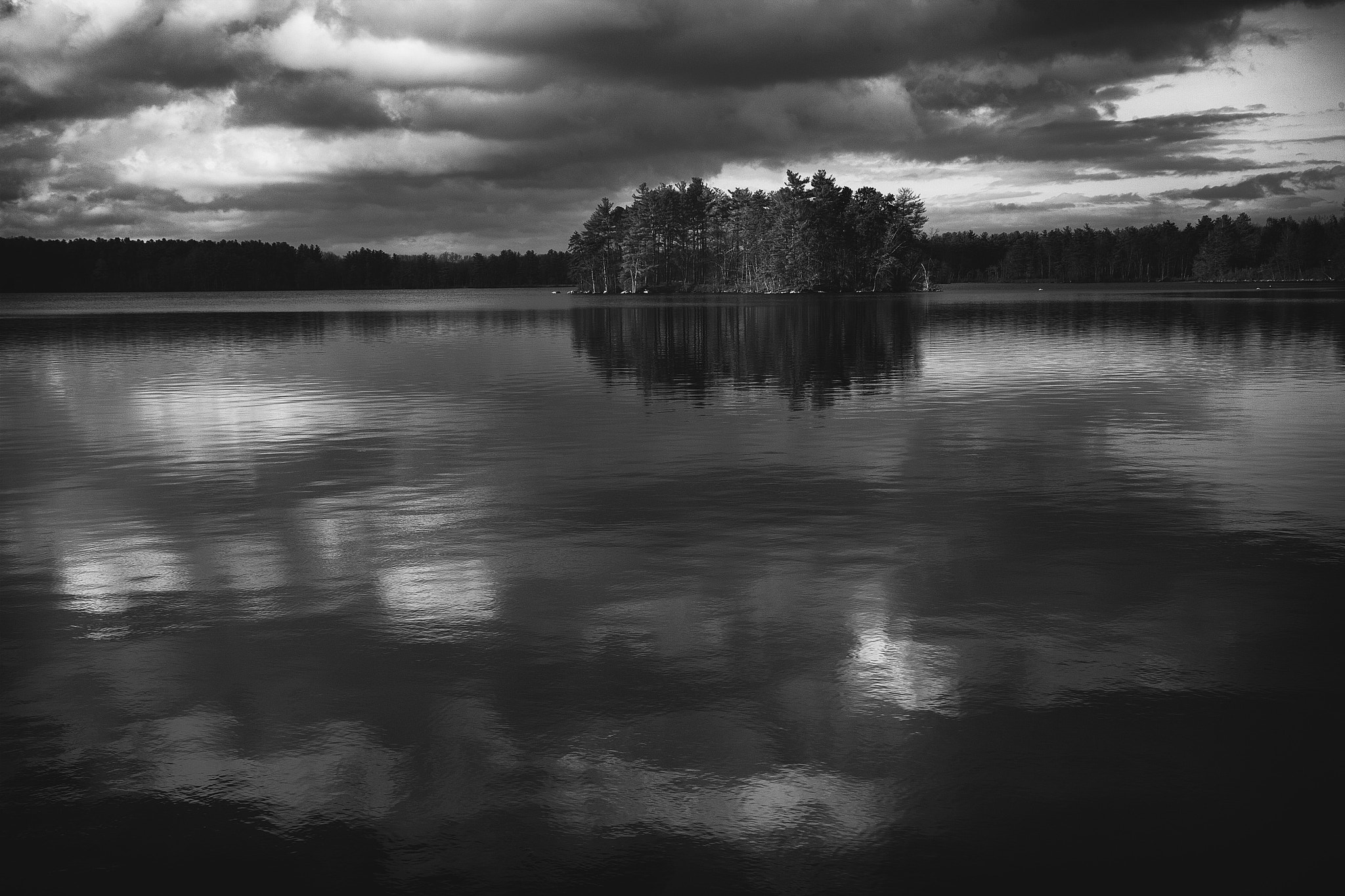 Canon EOS-1Ds Mark III sample photo. Haggett's pond in winter photography