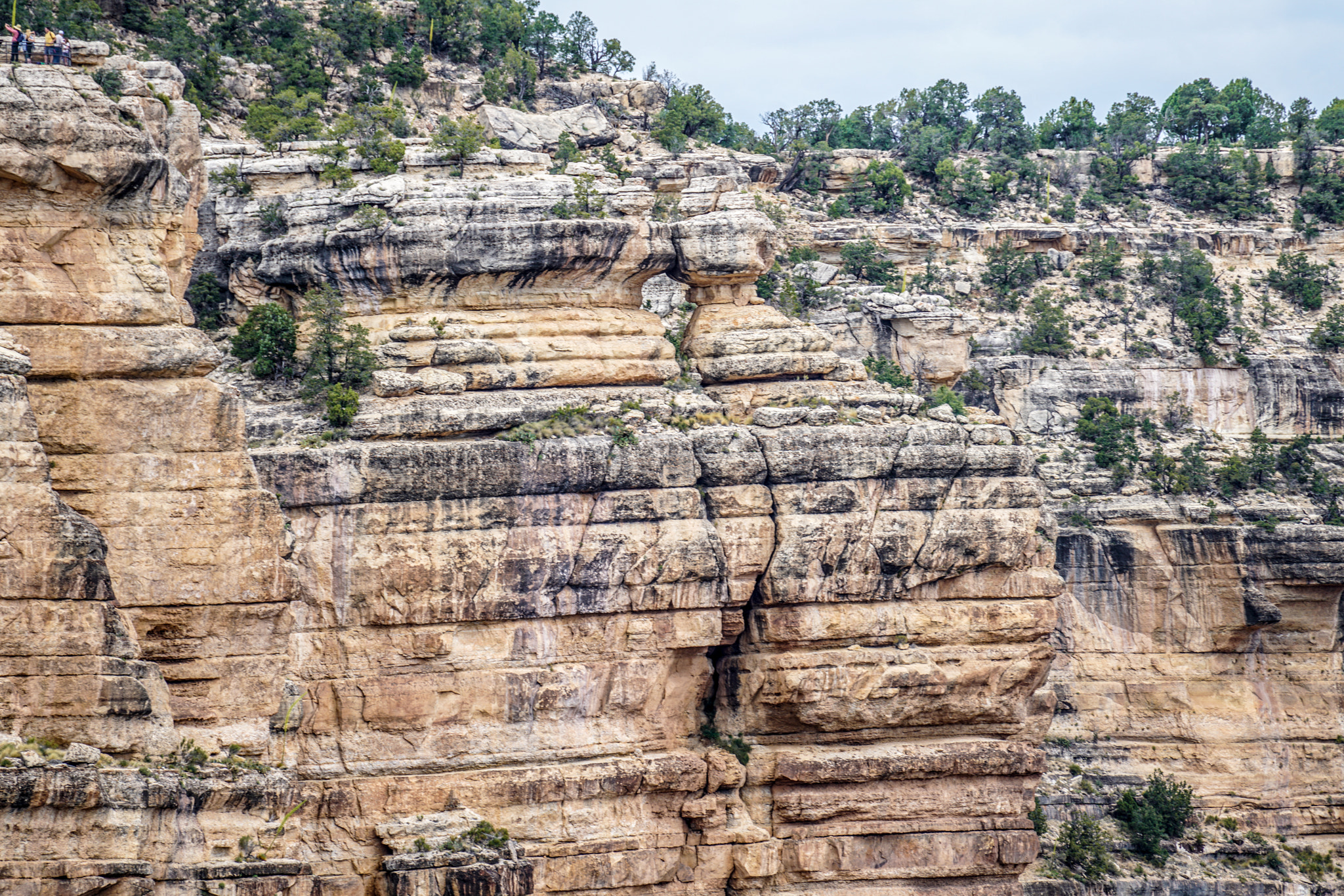 Sony a7R II + Sony FE 70-300mm F4.5-5.6 G OSS sample photo. Grand canyon photography