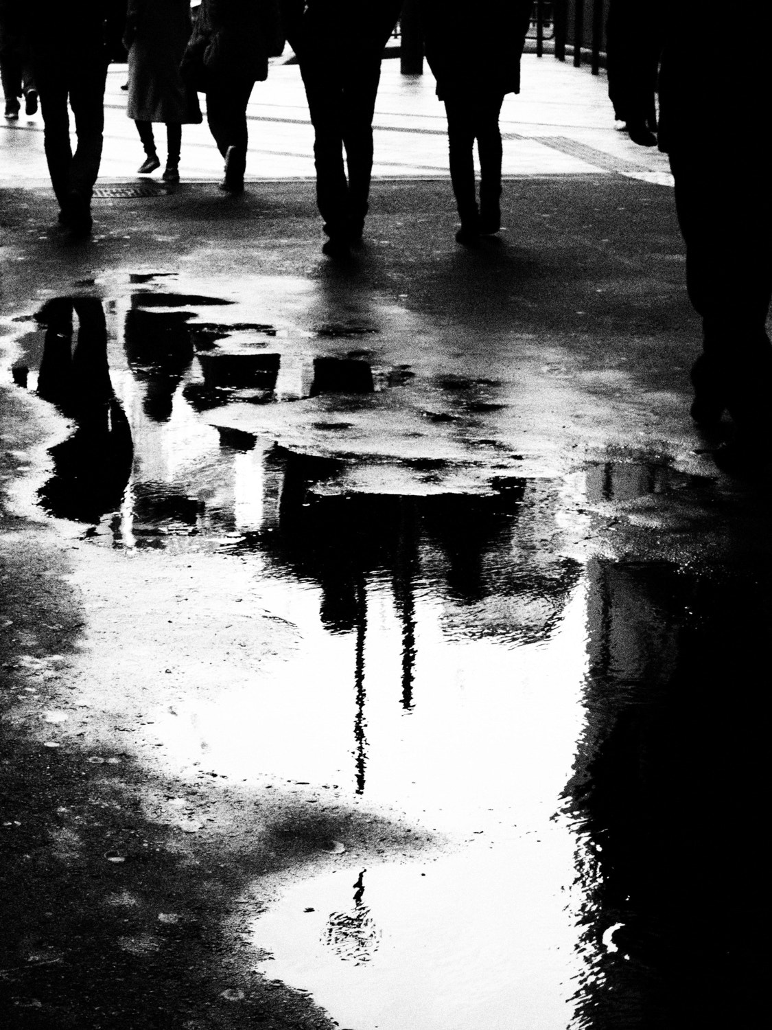 Olympus PEN E-P5 sample photo. Puddle photography