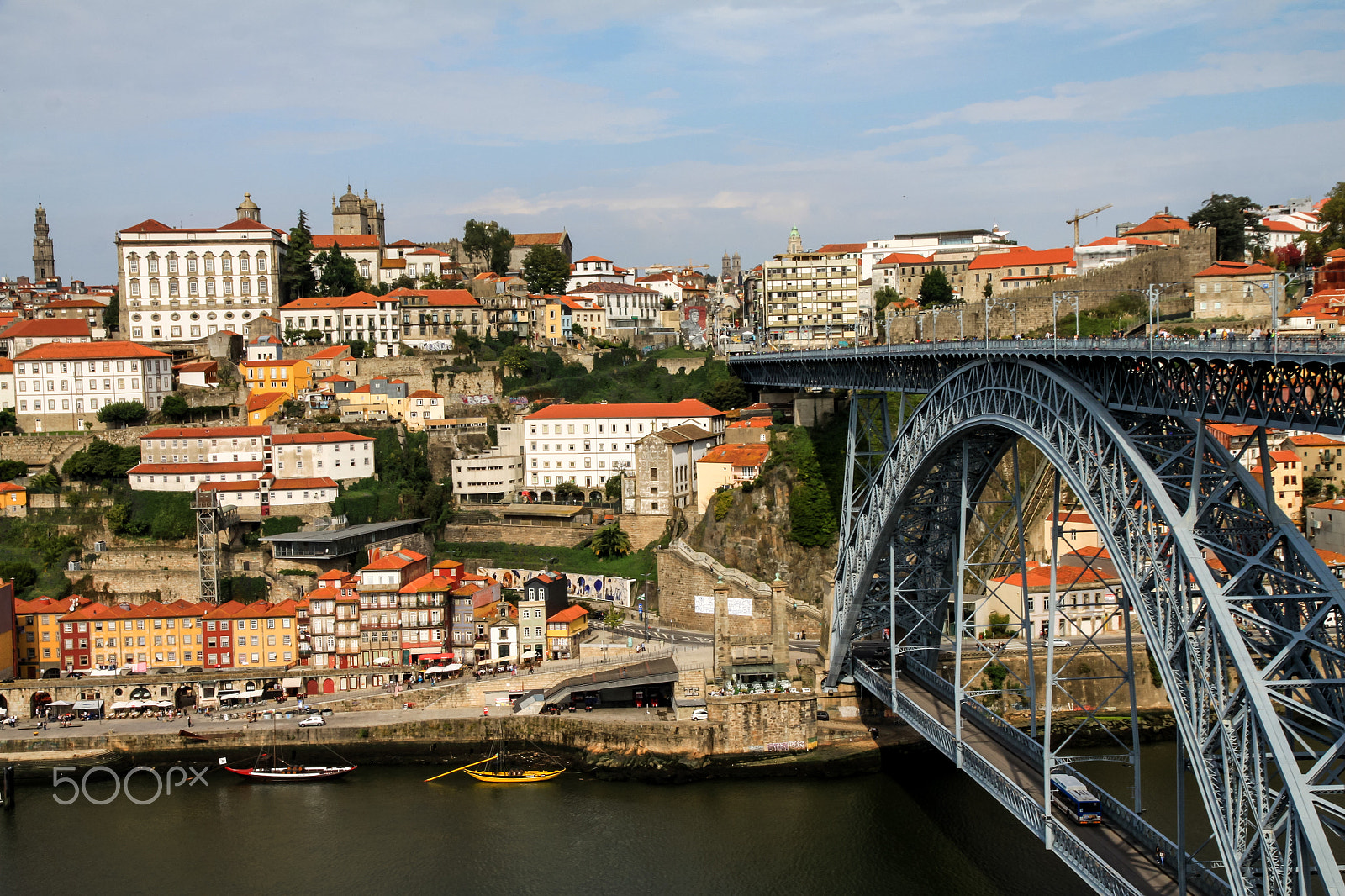 Canon EOS 500D (EOS Rebel T1i / EOS Kiss X3) sample photo. Eiffel bridge, porto photography