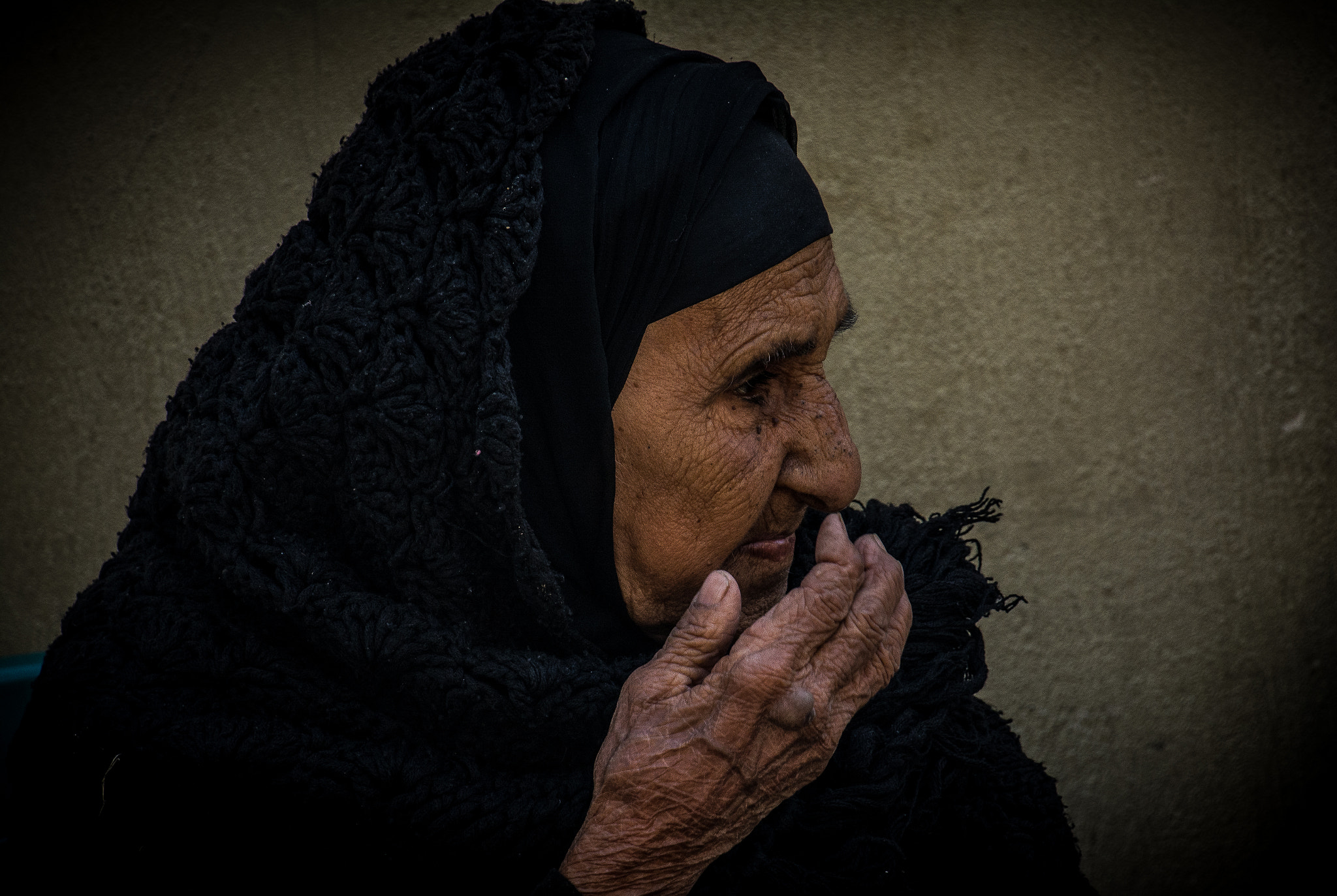 Nikon D7100 sample photo. Old copt woman photography