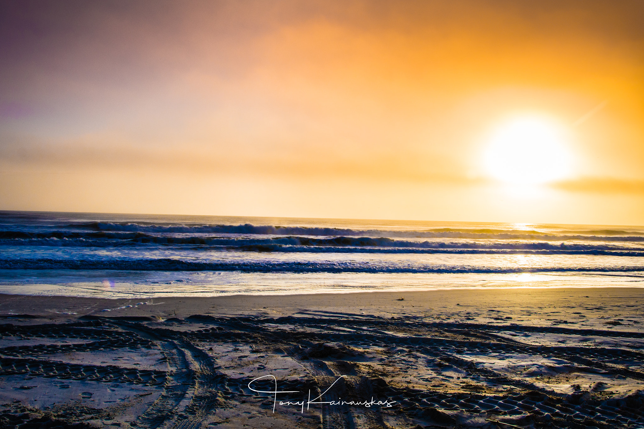 Nikon D7200 sample photo. Sunrise over the atlantic photography