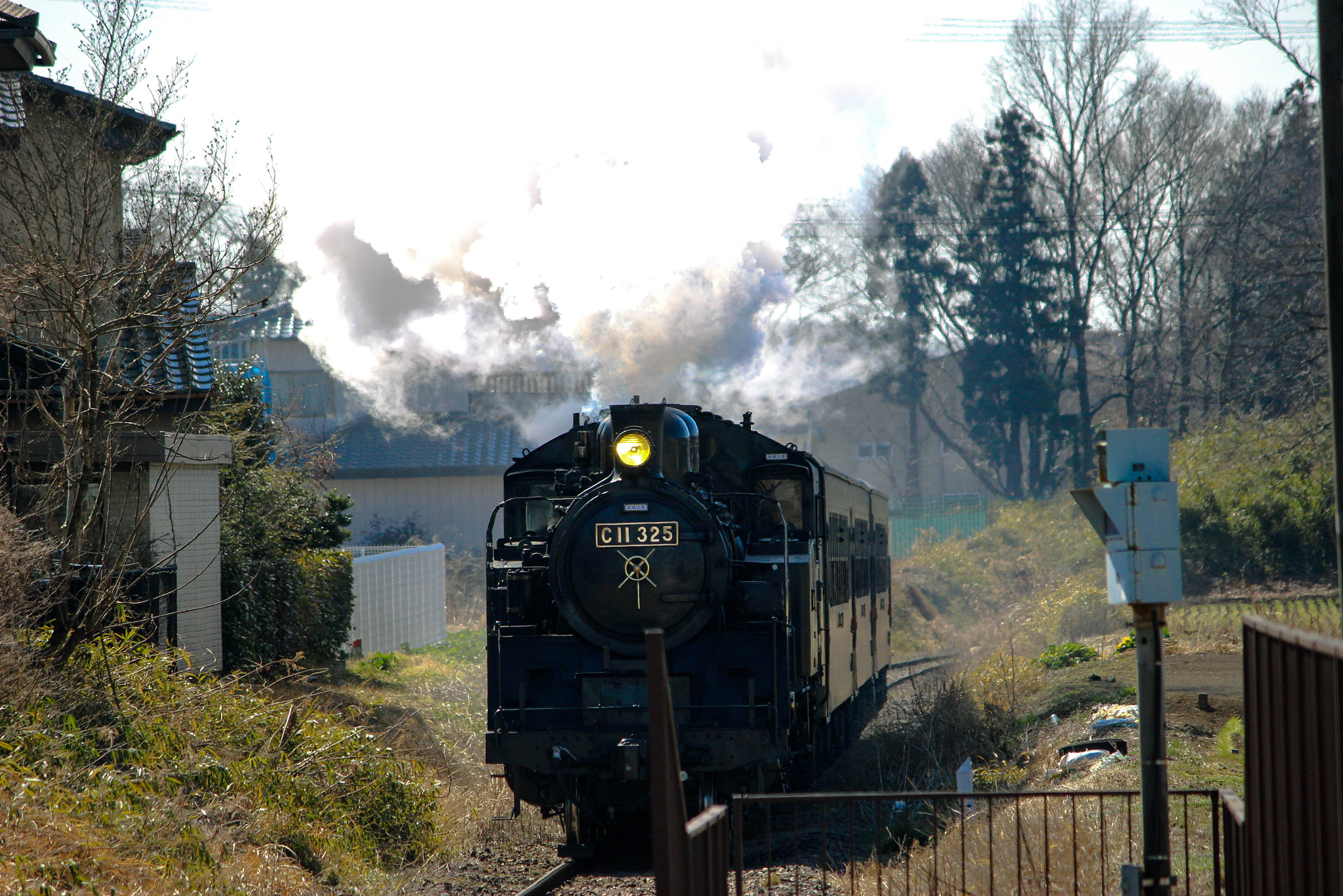 Canon EOS 100D (EOS Rebel SL1 / EOS Kiss X7) sample photo. 真岡鉄道 photography