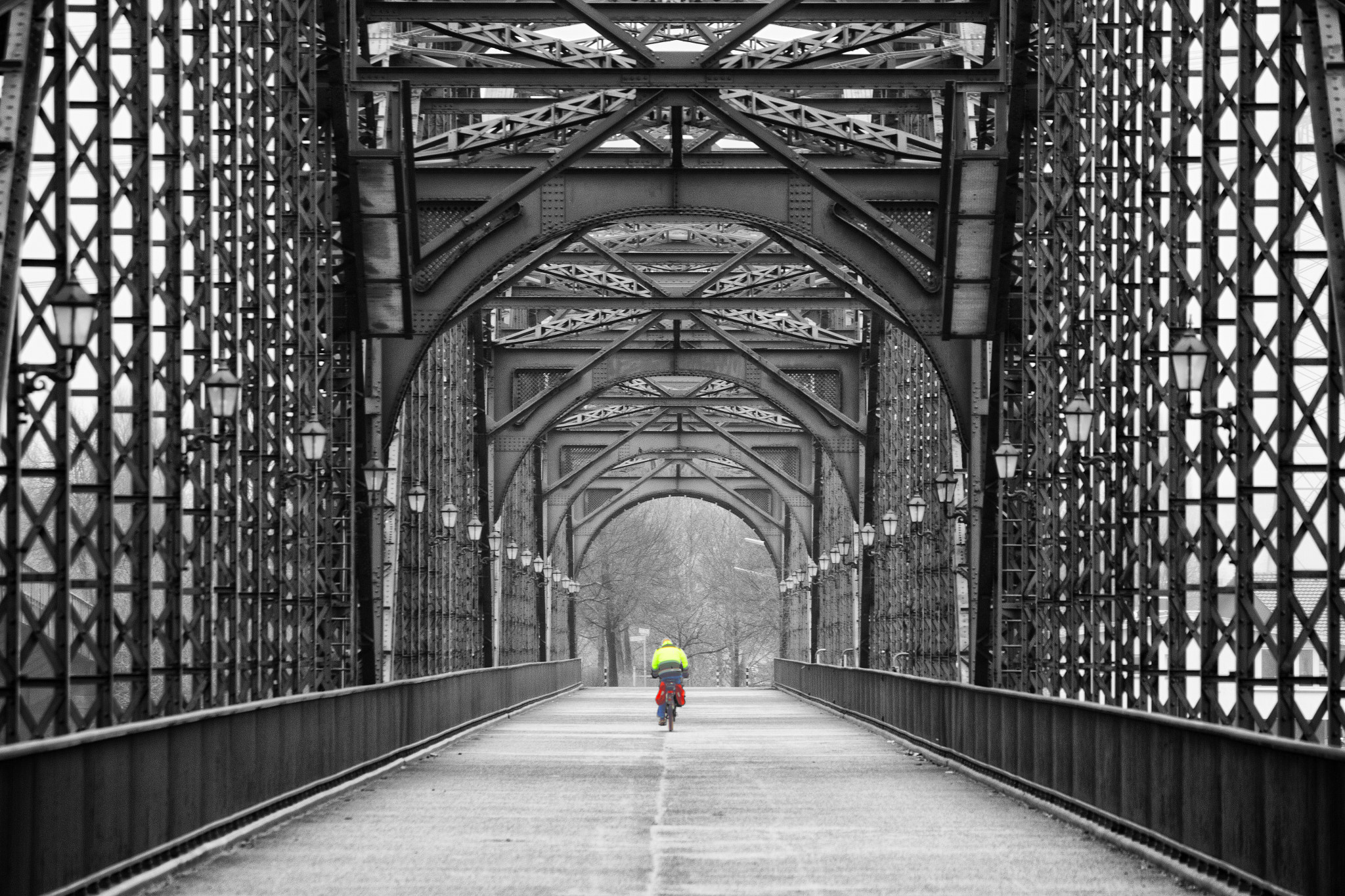 Canon EF-S 55-250mm F4-5.6 IS sample photo. Alte harburger brücke photography
