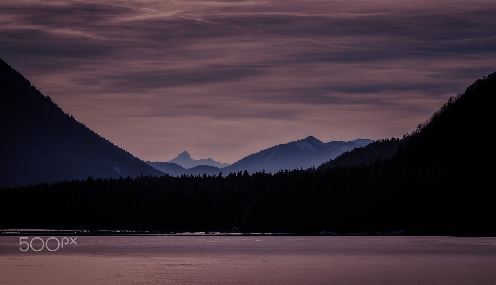 Sony FE 70-300mm F4.5-5.6 G OSS sample photo. Mountain range photography