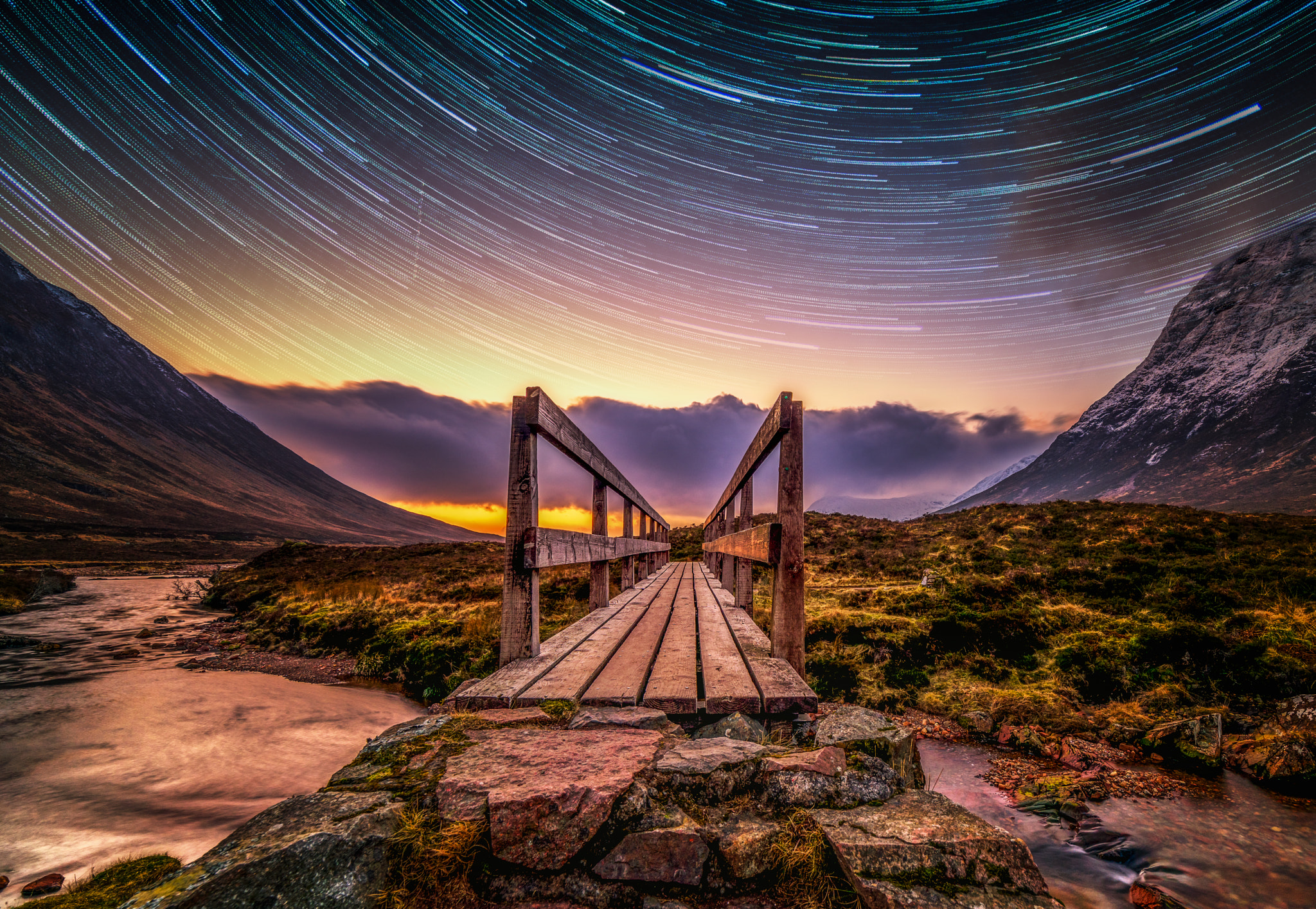 Samyang 14mm F2.8 ED AS IF UMC sample photo. Star bridge photography