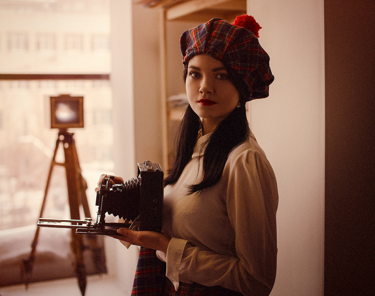 Sigma 50mm F1.4 EX DG HSM sample photo. Art studio i photography