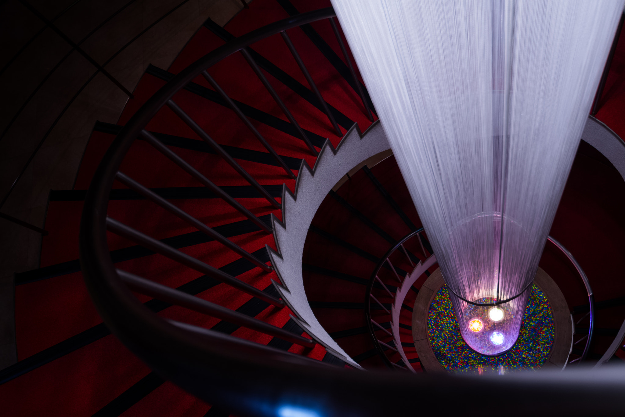 Nikon D500 sample photo. Spiral staircase photography